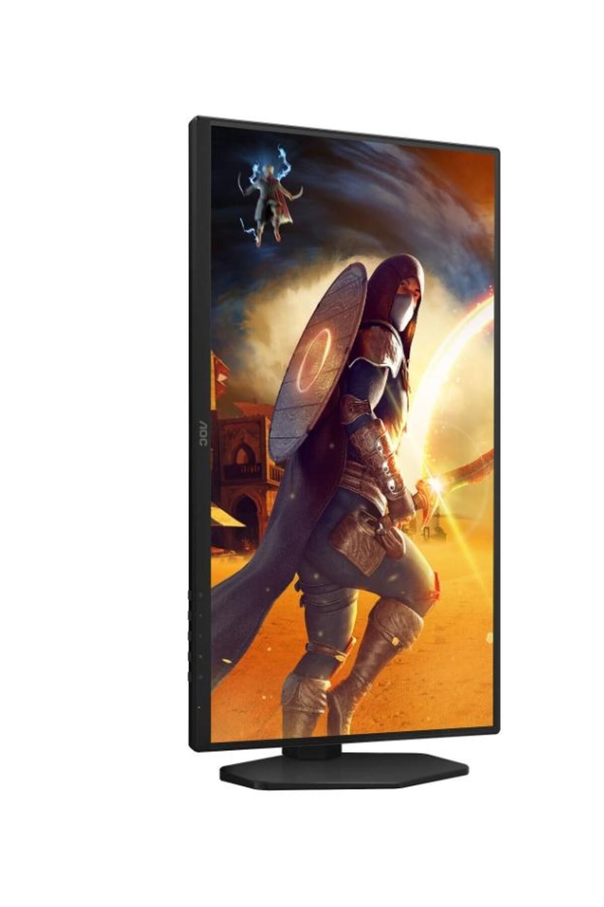 Aoc-AOC 24.5" Fast IPS Gaming Monitor, 310Hz, 0.3ms, Full HD, HDMI/DP, Pivot, Black 2