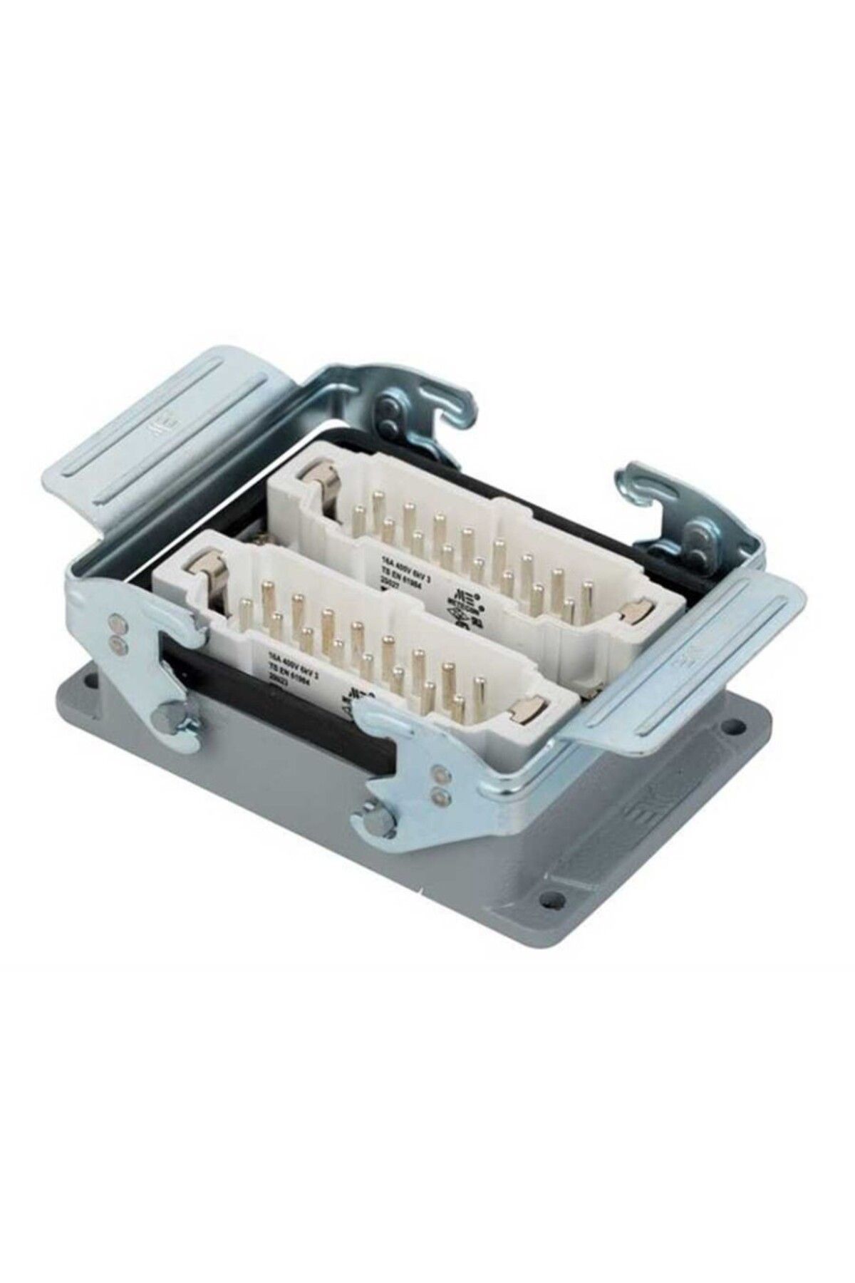 METE Enerji 403051S 32X16A Çoklu Makine Fişi Metal Mandallı 400 V