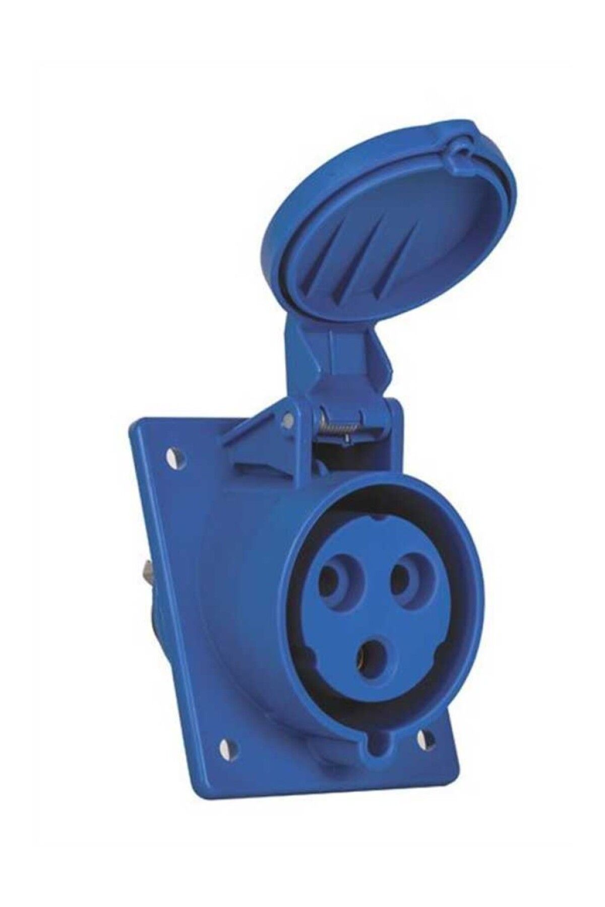 METE Enerji 406513 3X32A IP44 Makine Prizi Eğik Gövdeli 220 V
