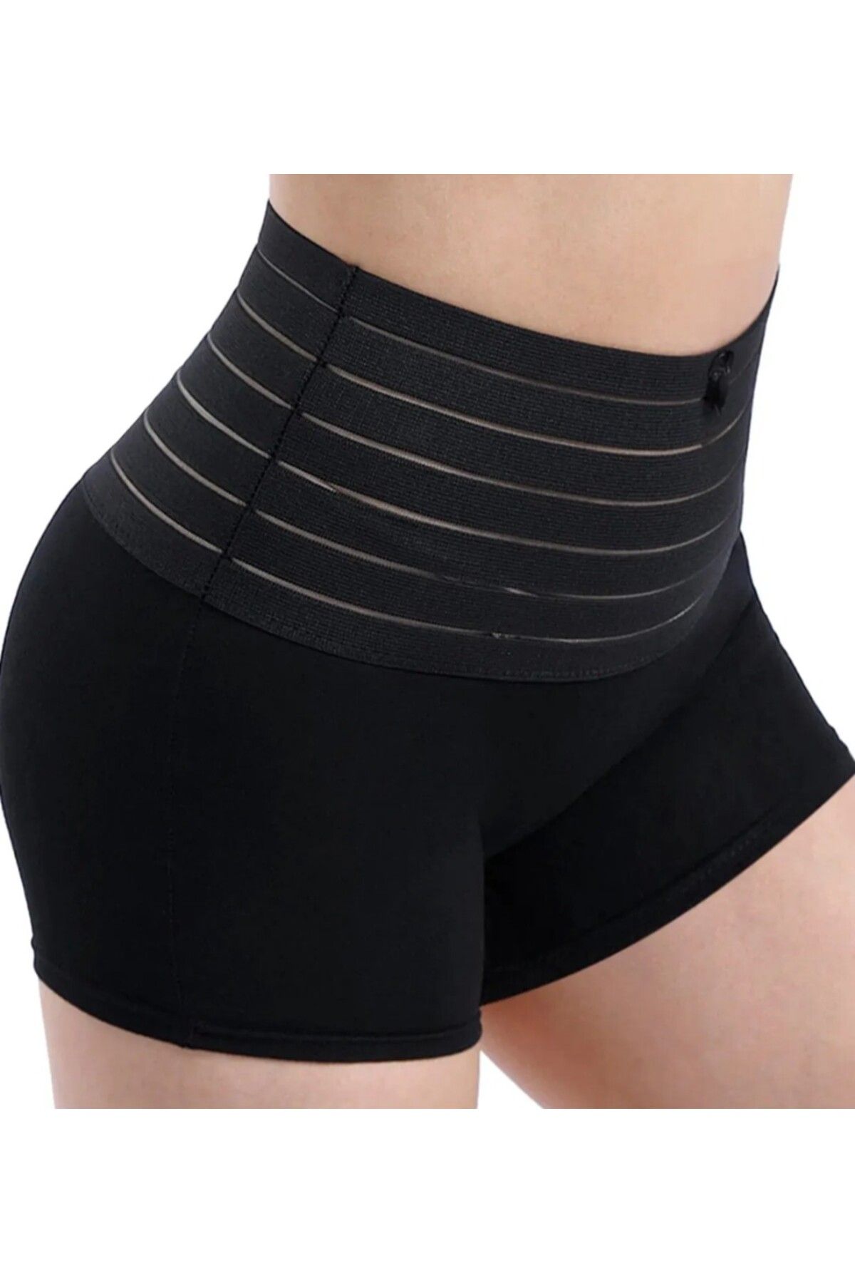 ar&be Cagno Model Yüksek Bel Göbek Ve Karın Sıkılaştıran Korse Boxer (3207)