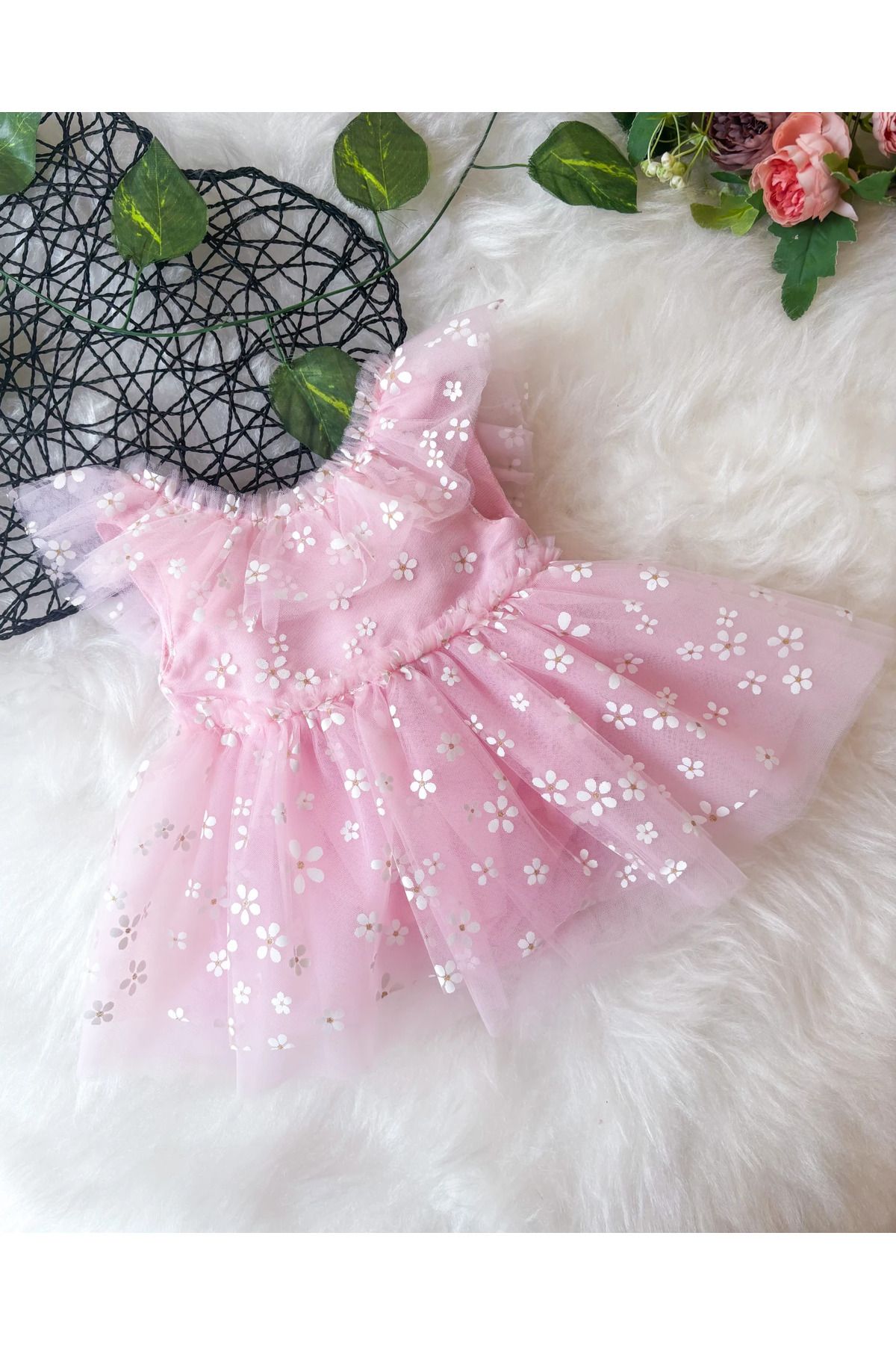 aysskids Dora Kız Bebek Elbise