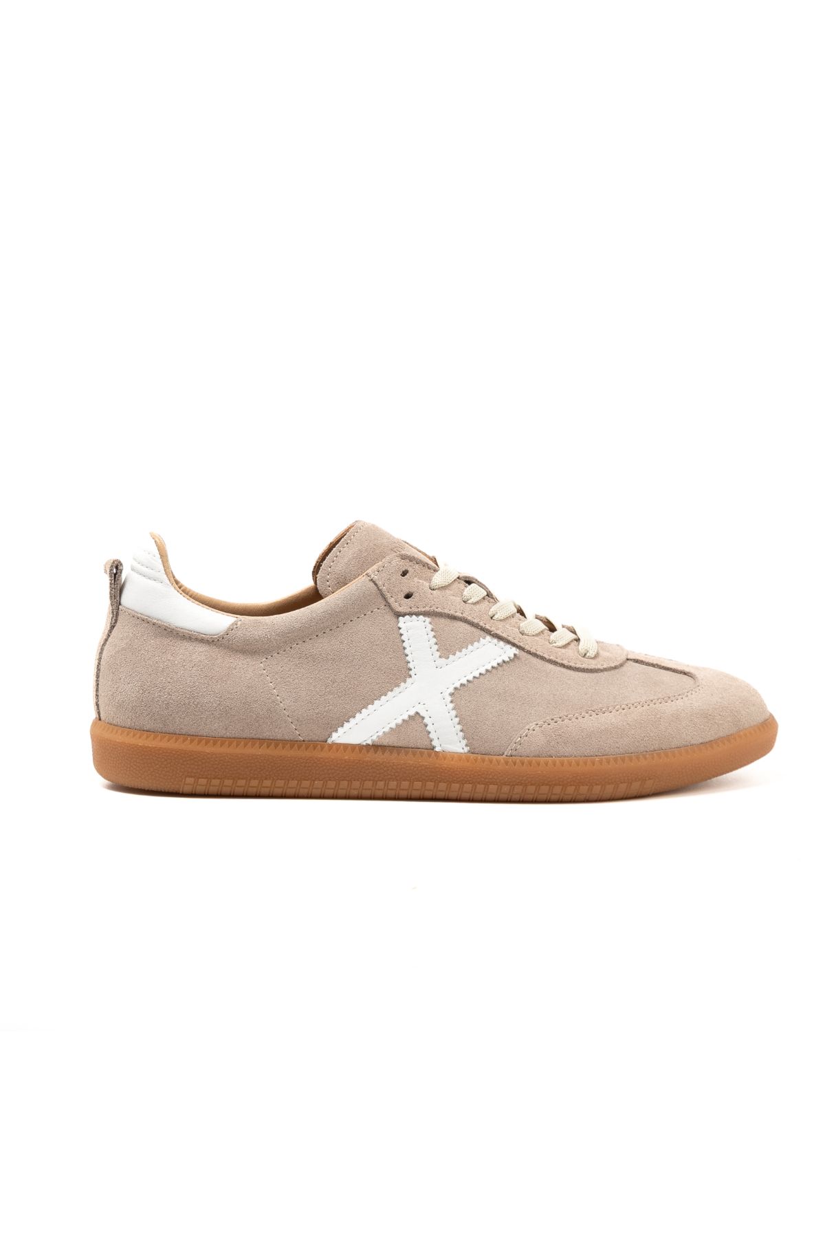 John May Erkek Sneaker ( Günlük) RC-25Y-088-M-VADE John May Bej Süet-Beyaz Cilt