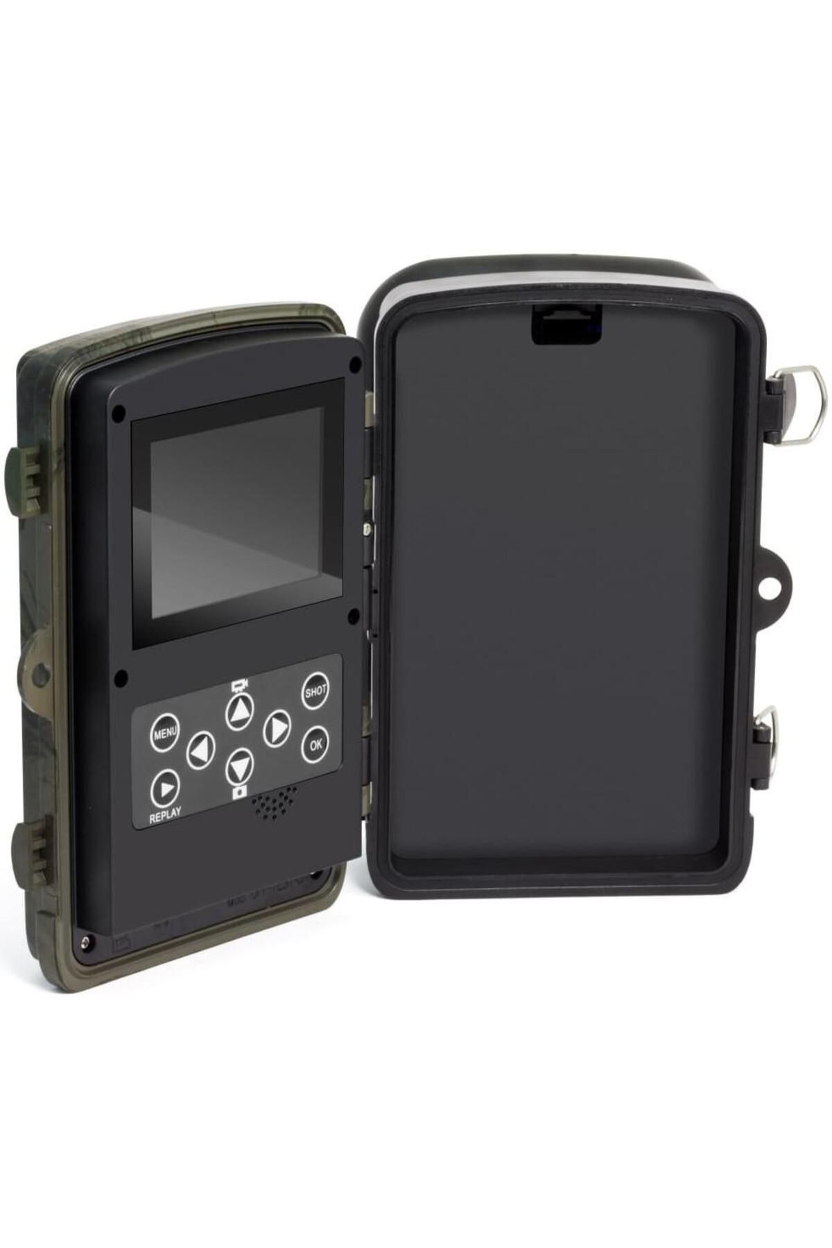 Technaxx-Cameră de supraveghere pentru animale sălbatice TX-69, Full HD 1080p, senzor PIR, LCD, IP56, MicroSD, microfon/difuzor 6