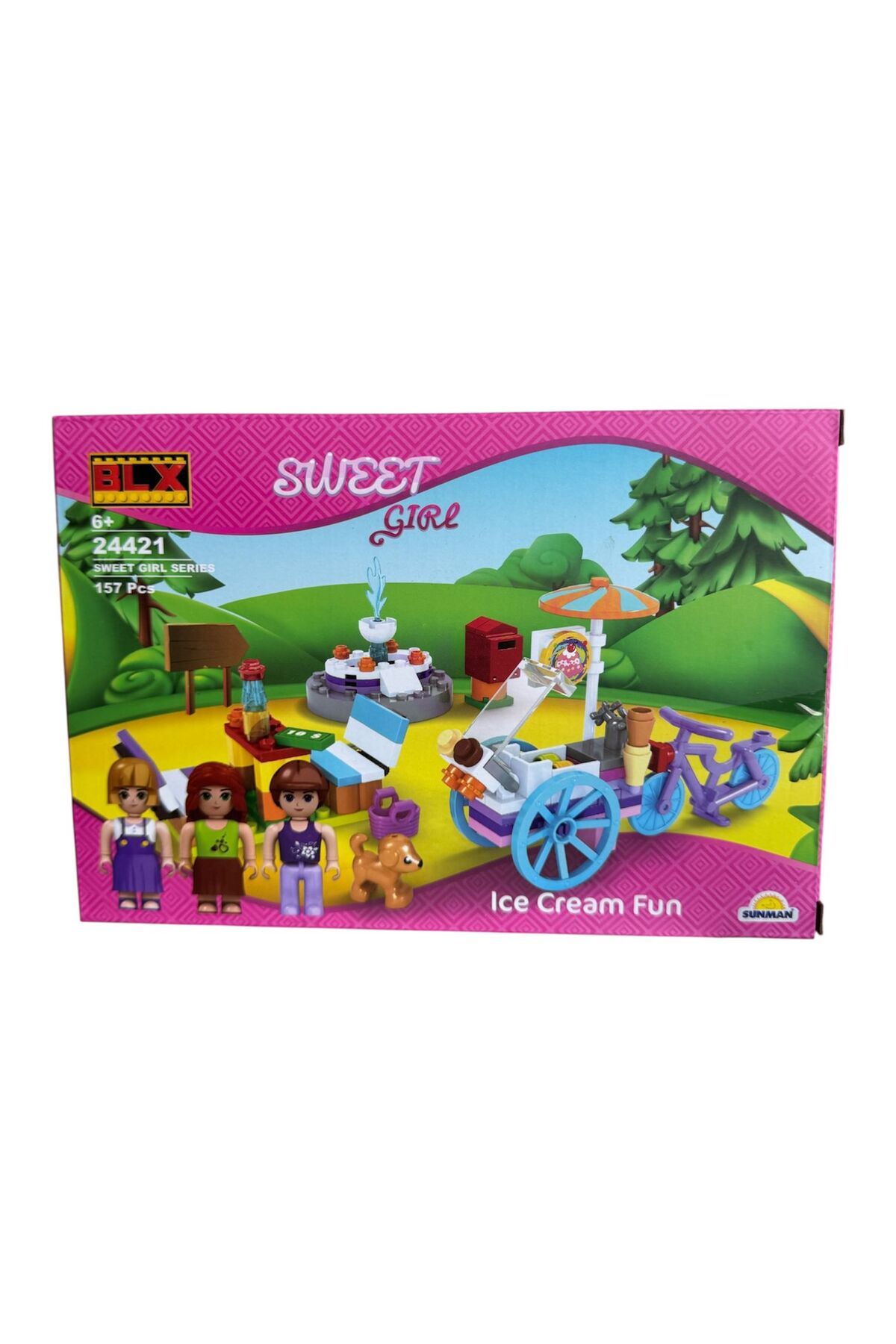 Greatmark 24421 Sweet Girl Series Dondurma Eğlencesi 157 Parça Lego
