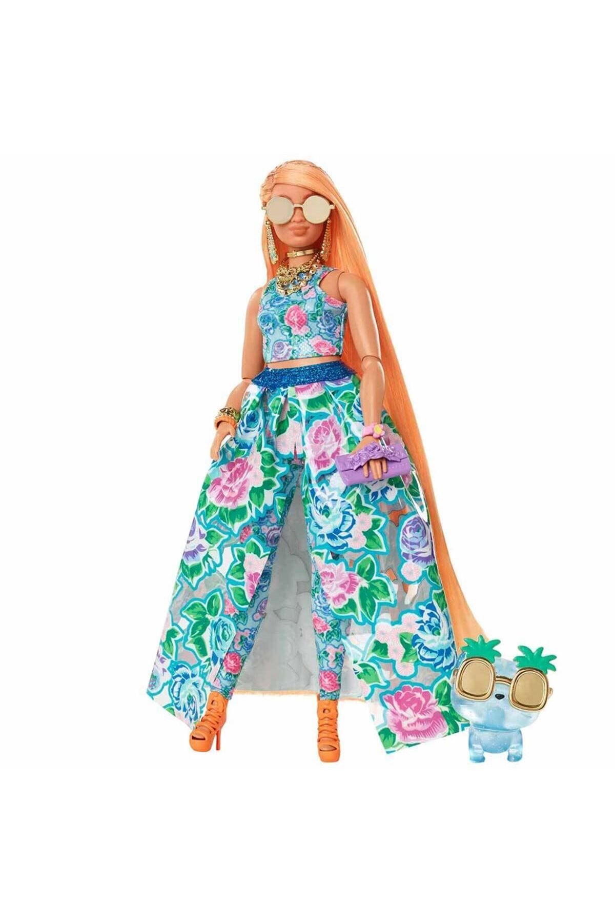 BARBIEE BARBİE HHN14 EXTRA FANCY ÇİÇEK KOSTÜMLÜ BEBEK 3+