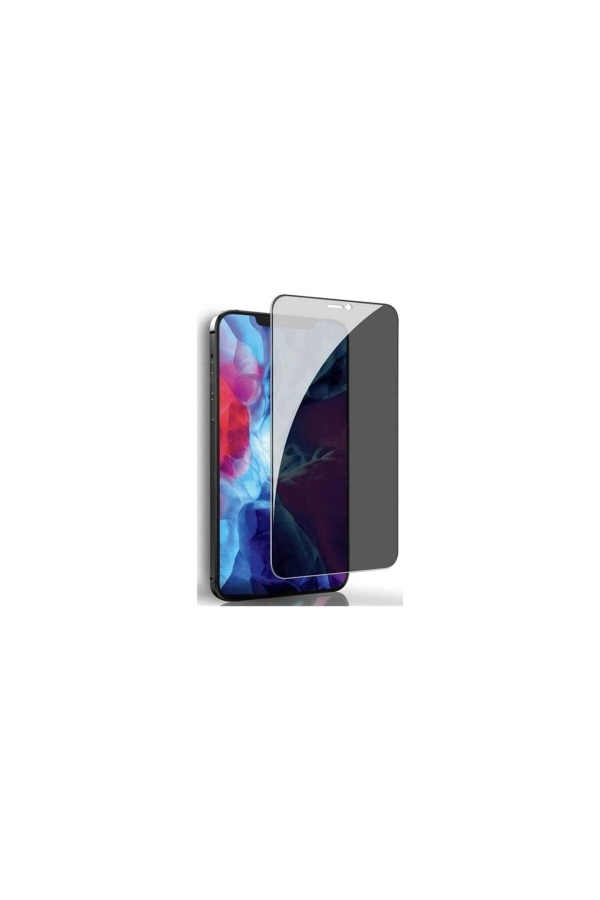 tekno grup İphone X Hayalet Privacy Yandan Göstermeyen 5D Cam Ekran Koruyucu