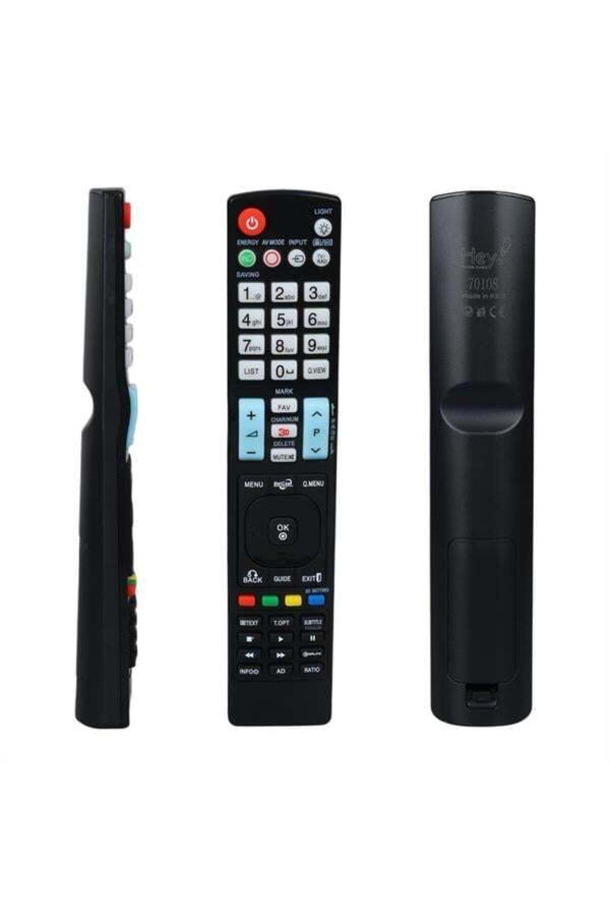 Emperium Hey RM-L999 Küçük Kalıp LG Netcast Tuşlu Yazısız Lcd Led TV Kumanda (Rc0999)