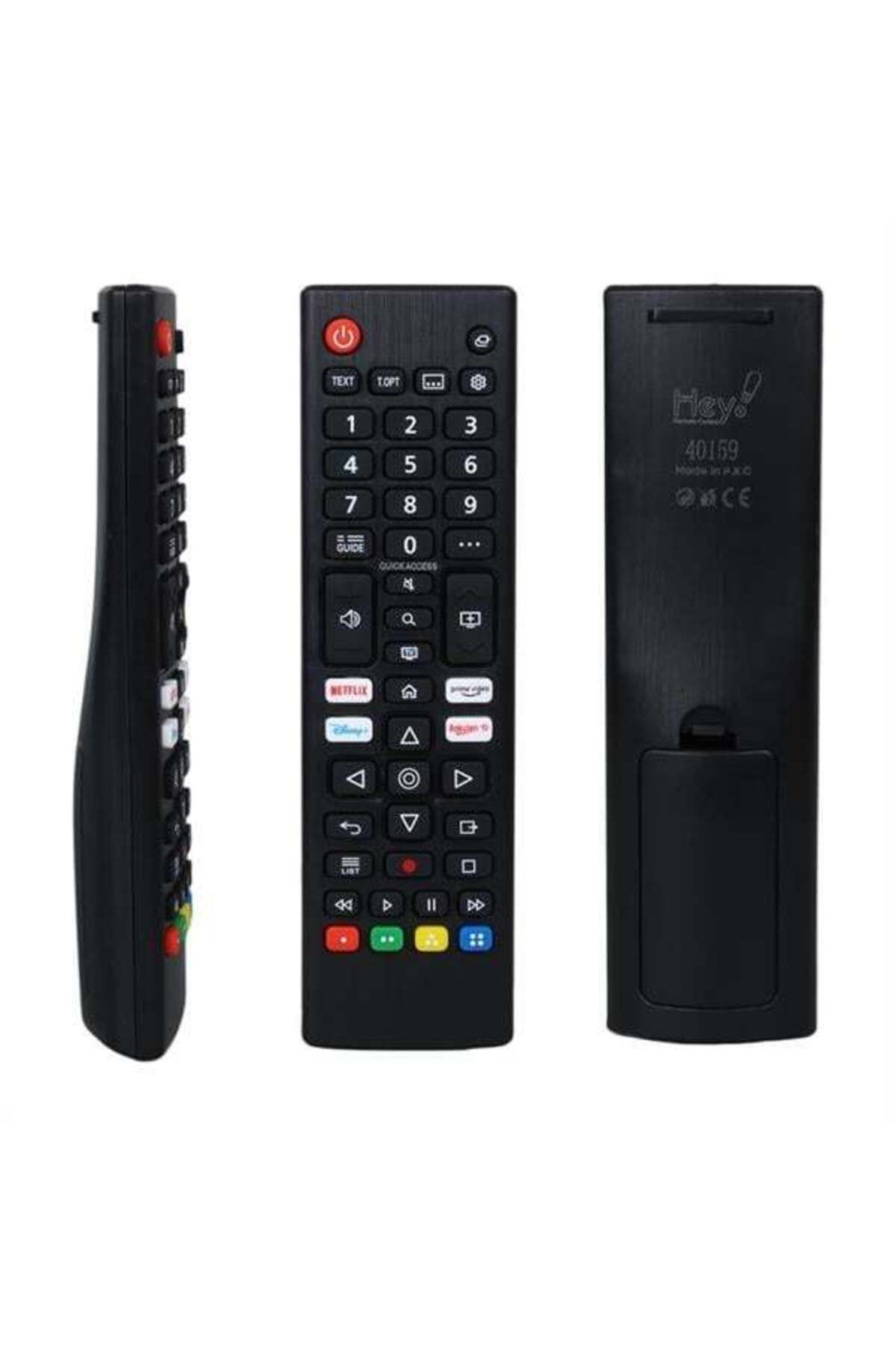 Emperium Hey LG Netflix Prime Video Disney Plus Tuşlu Lcd Led TV Kumanda (AKB76040305)