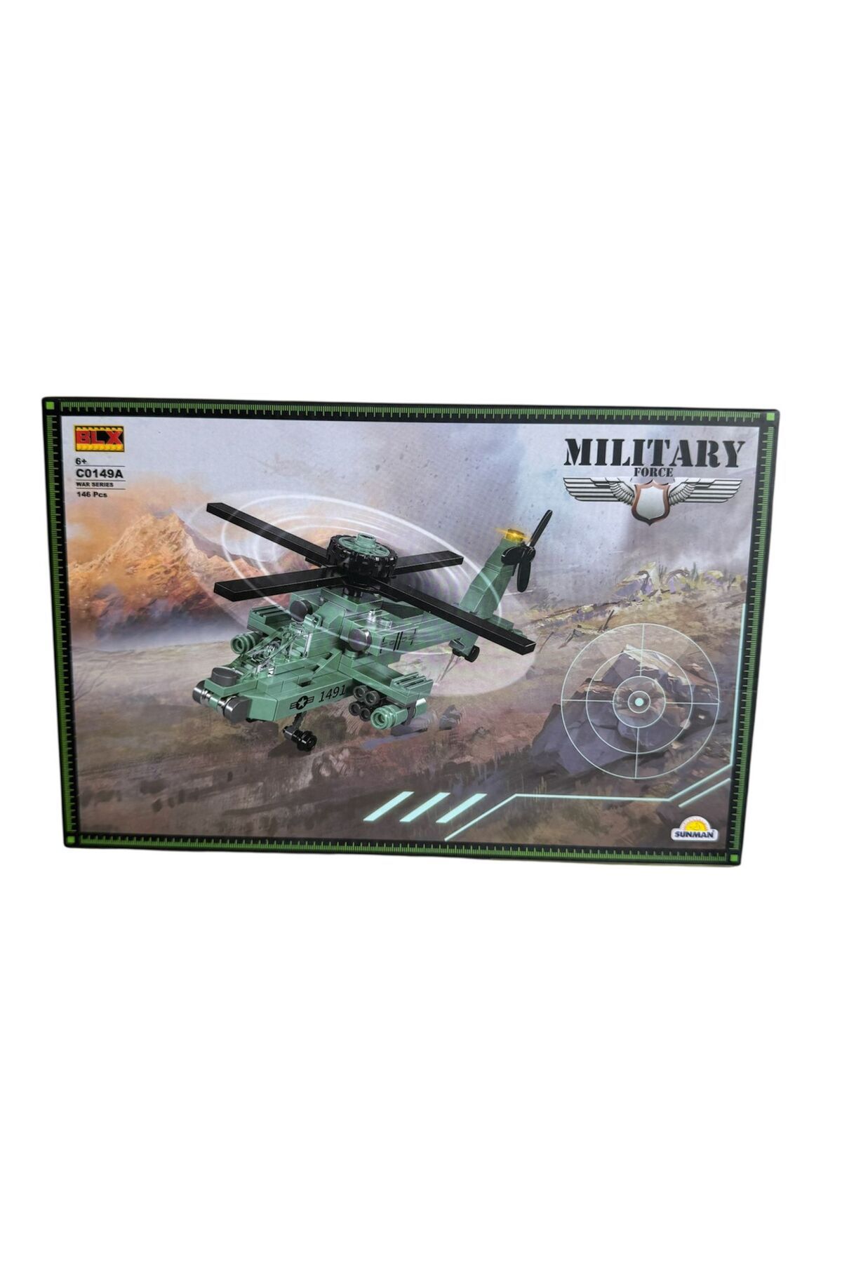 Greatmark C0149A Military Force Set Hava Kuvvetleri 146 Parça