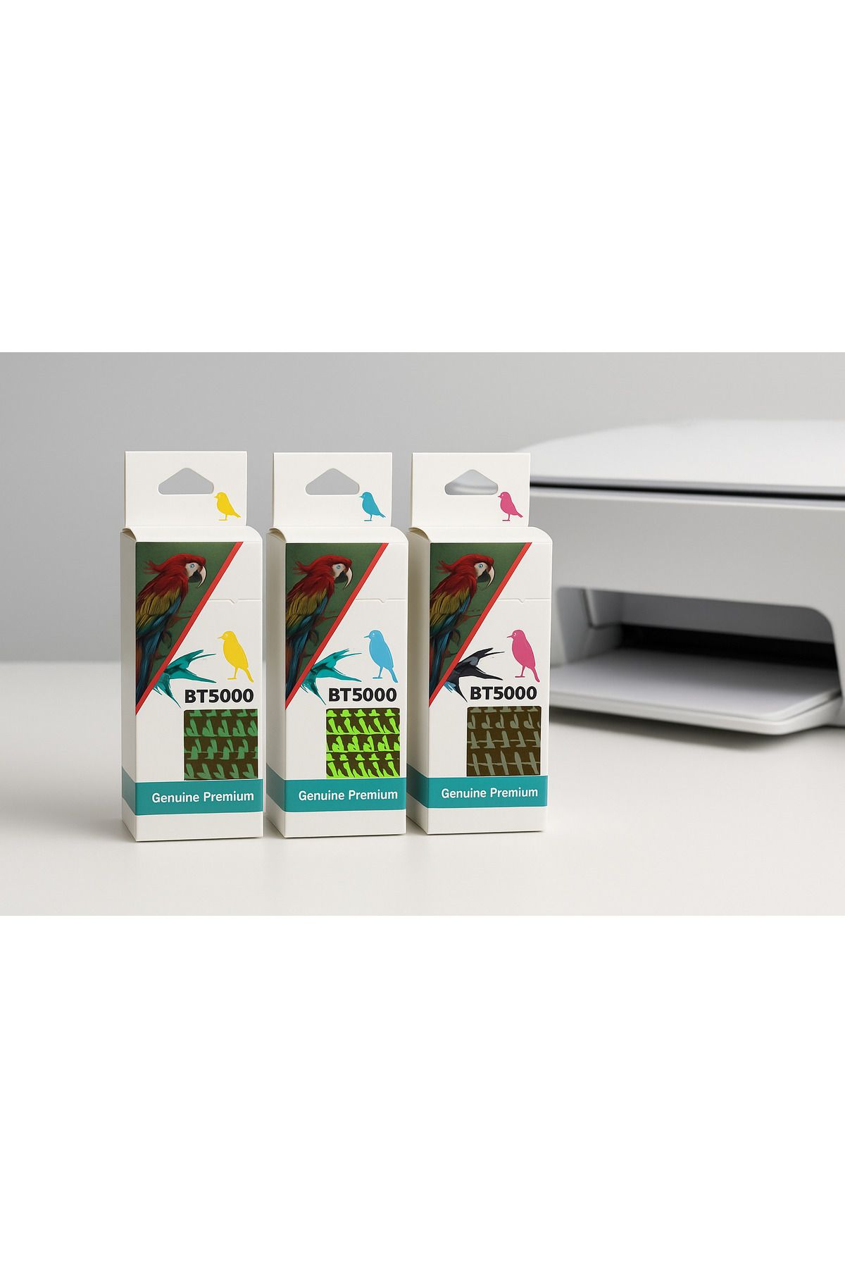 mutes Brother BT5000 Muadil Mürekkep 50 ml kırmızı