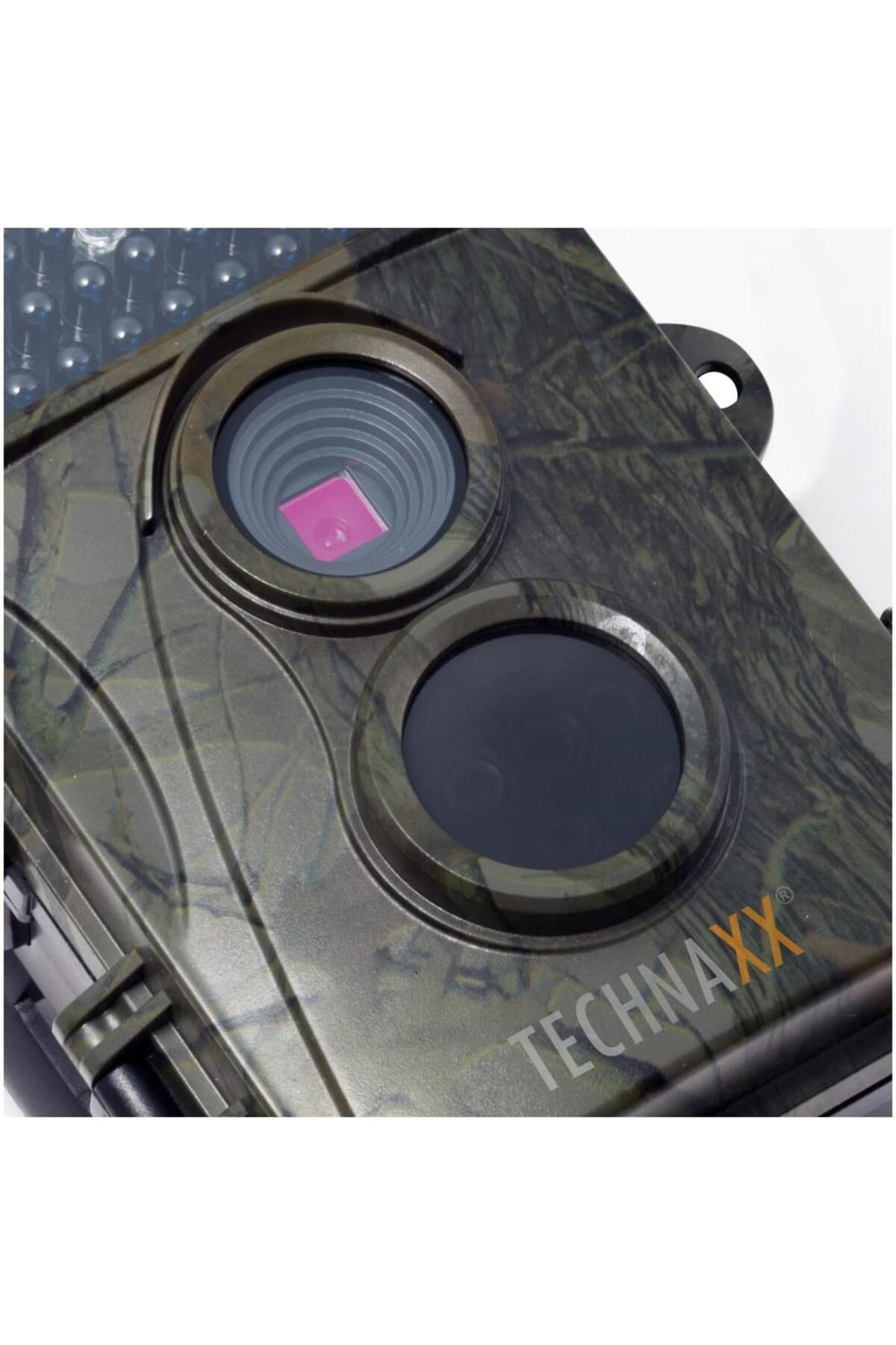 Technaxx-Cameră de supraveghere pentru animale sălbatice TX-69, Full HD 1080p, senzor PIR, LCD, IP56, MicroSD, microfon/difuzor 2