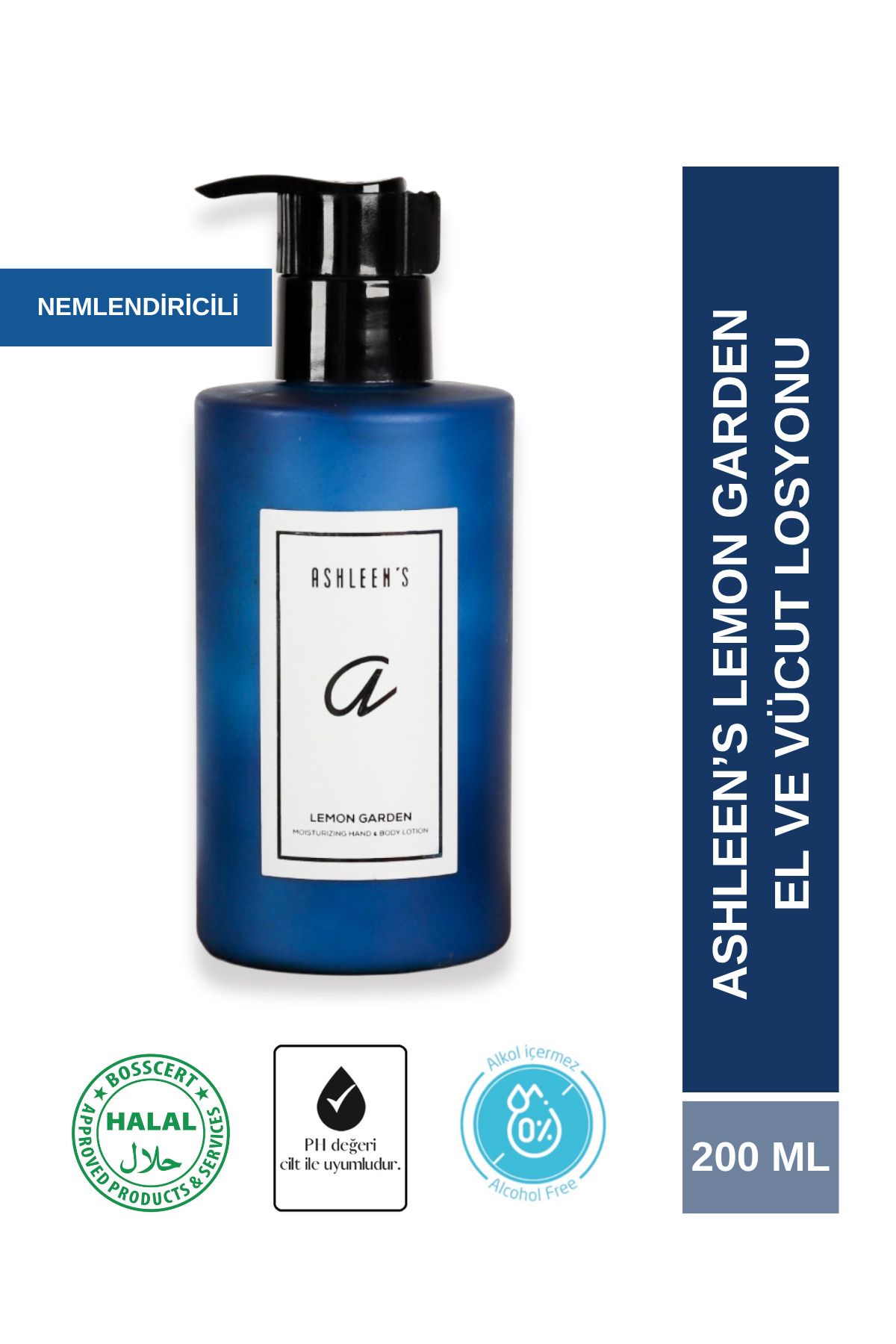ASHLEENS Lemon Garden Limon Kokulu Nemlendirici El Ve Vücut Losyonu