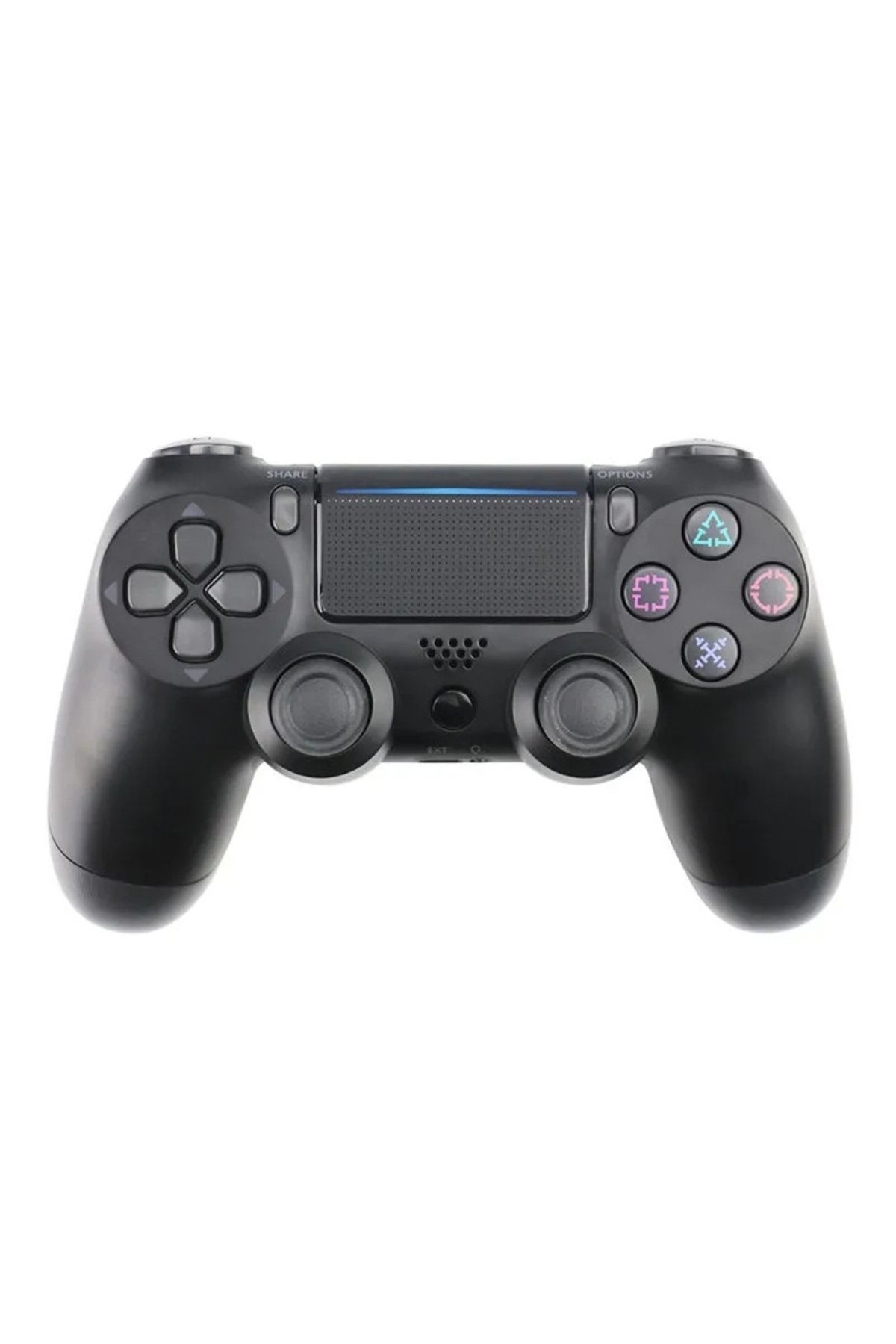 Kensa Kablosuz Titreşimli Oyun Kolu Ps4 Siyah Joystick Ps4 Oyun Kolu