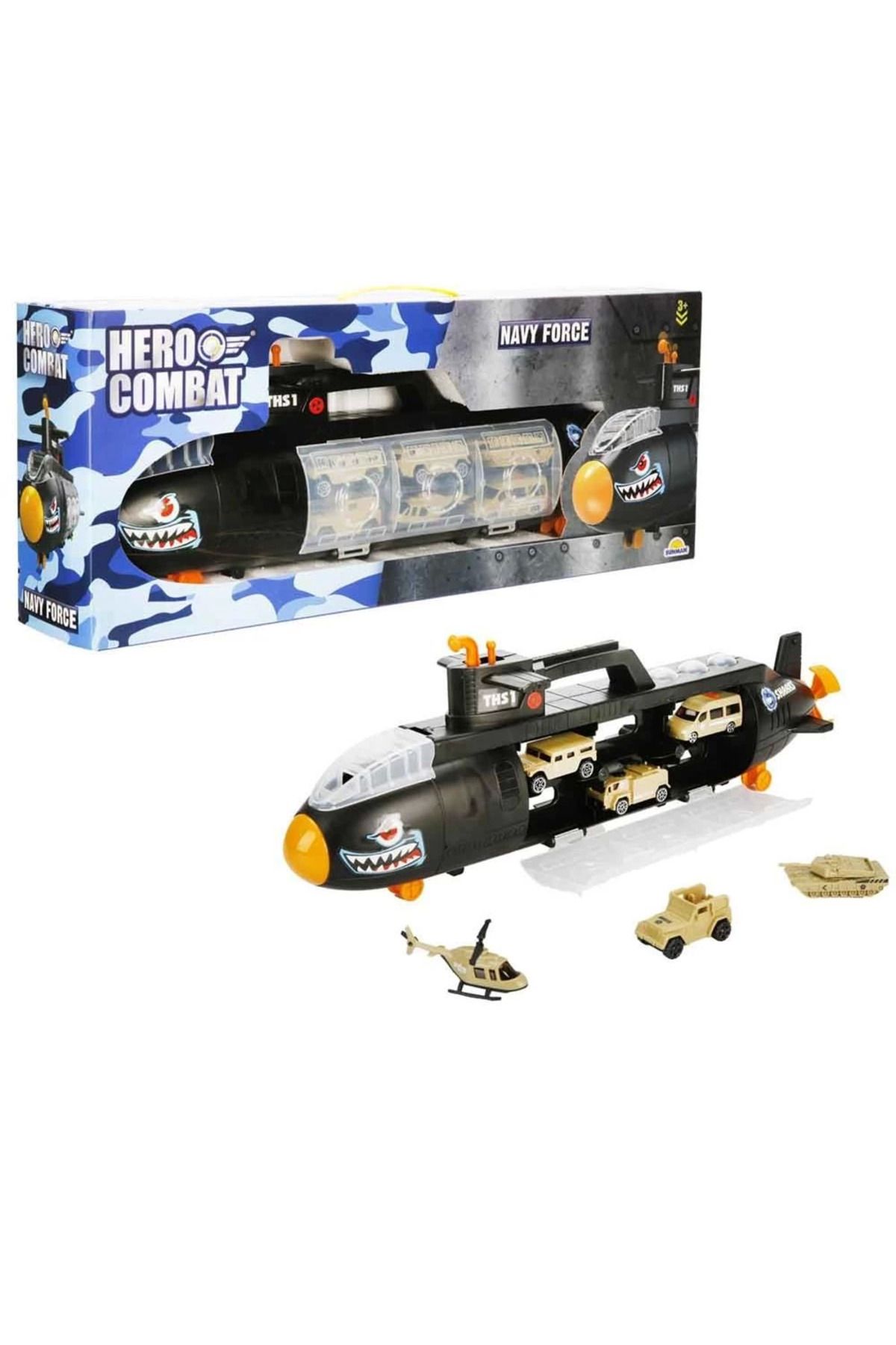 Vemora S00004553 OYUN SET ASKERİ DENİZALTI 55CM -SUN
