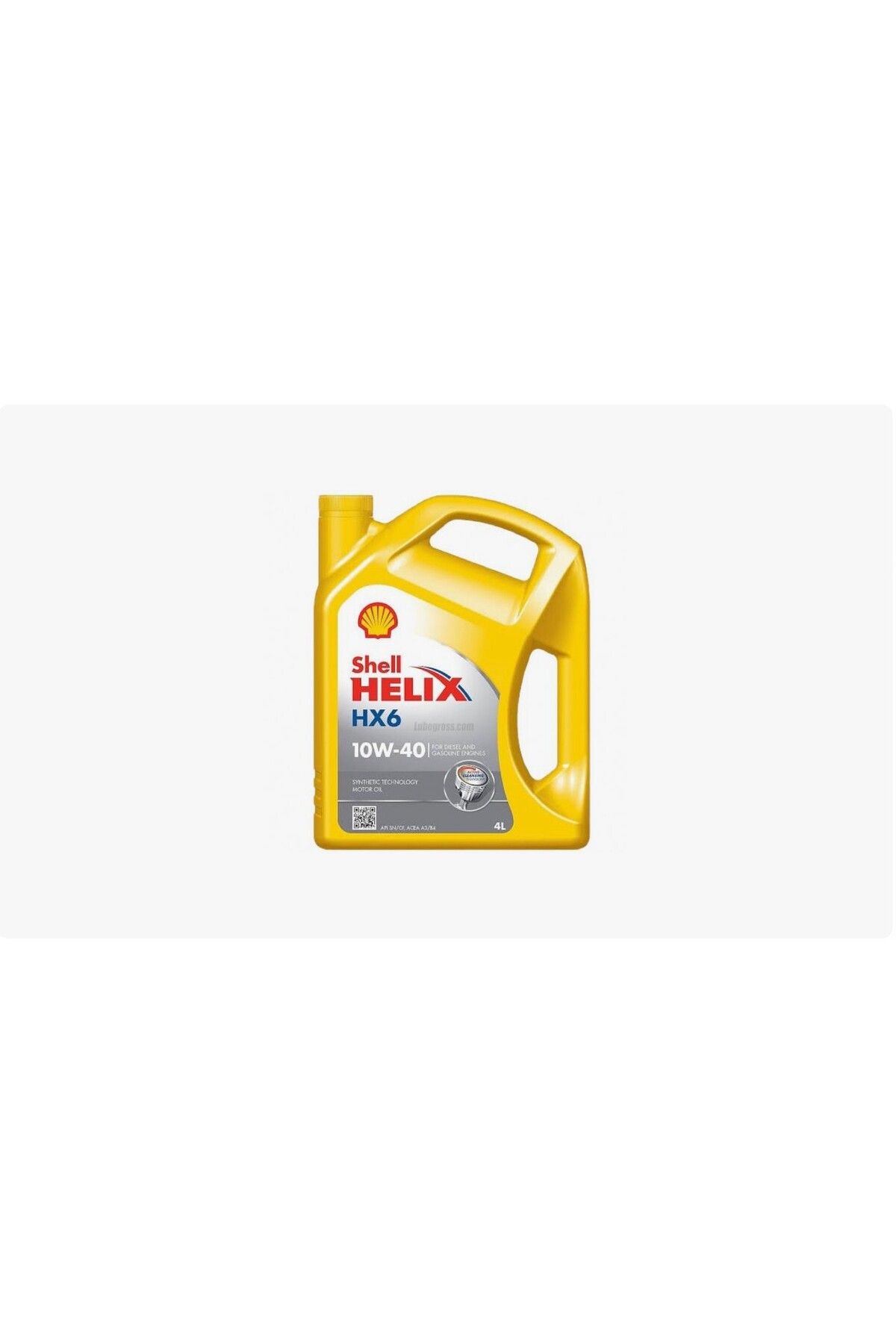SHELL MOTOR YAĞI 10W40 4 LT SHELL HELİX SARI BİDON