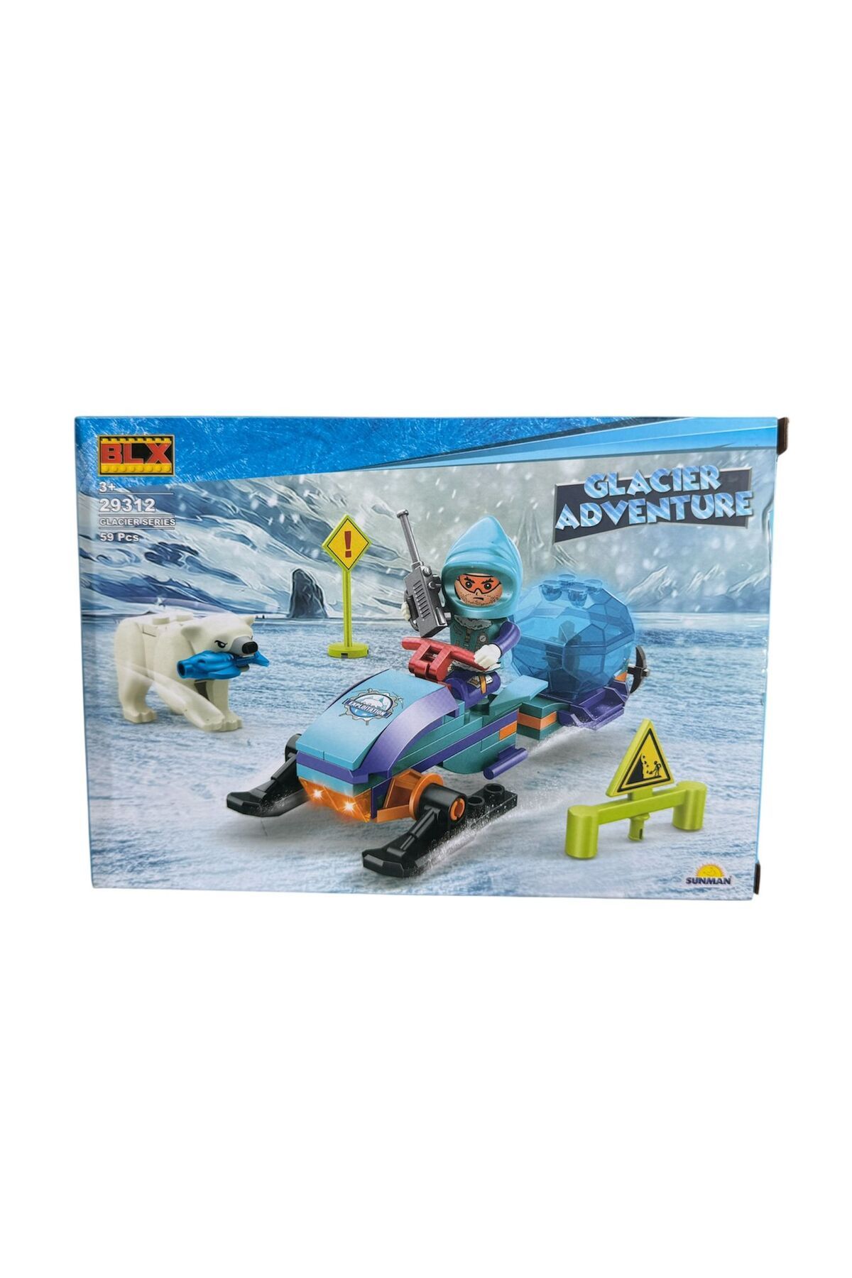 Greatmark 29312 Glacier Adventure Set Series 59 Parça Lego