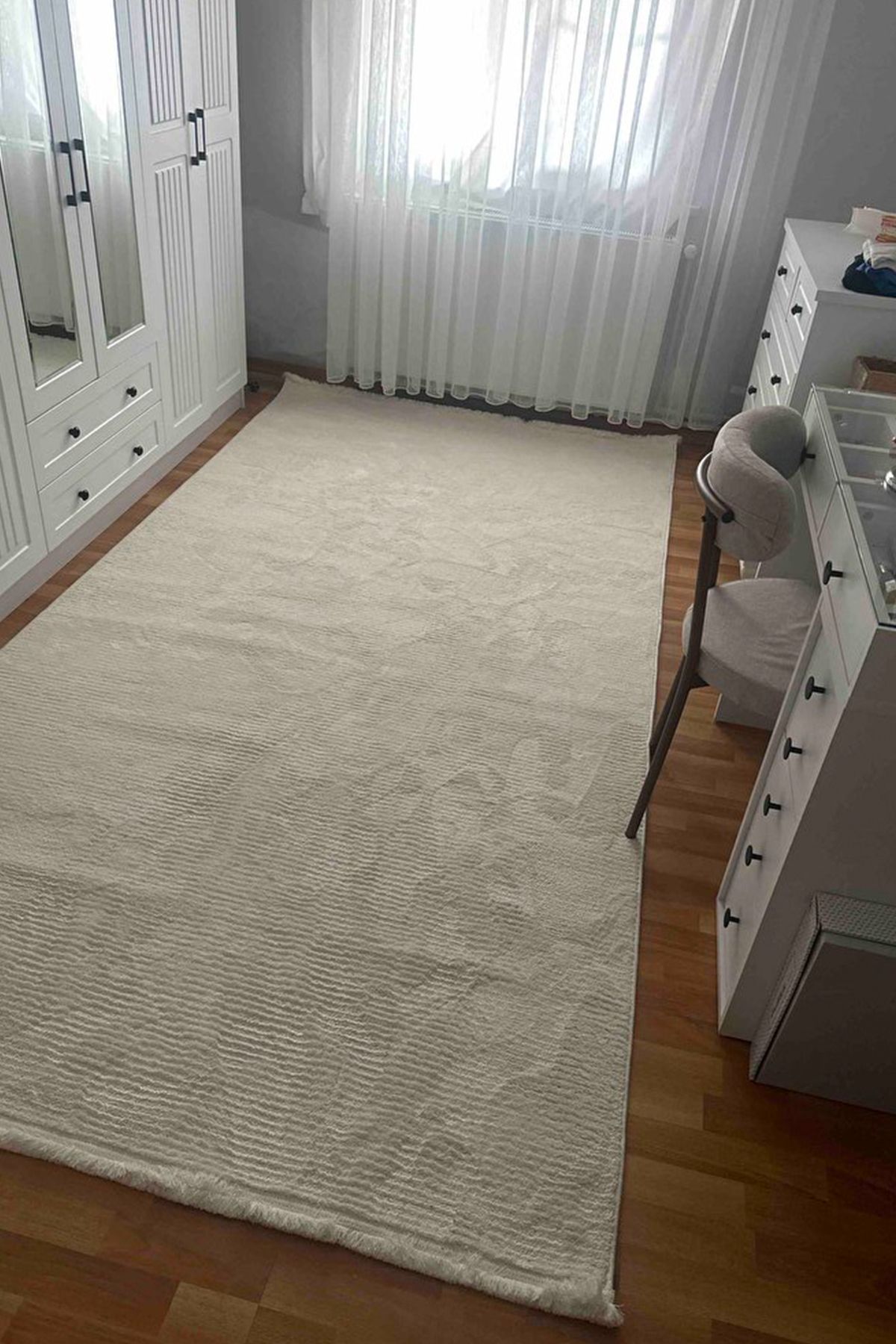 Has Halı Solvia 3601 Krem - Salon, Koridor (Yolluk), Mutfak, Antre, Yatak ve Oturma Odası Halısı