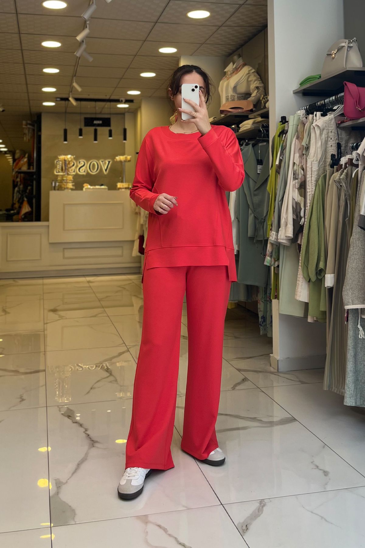 Vosse On Fashıon Kırmızı Sweat