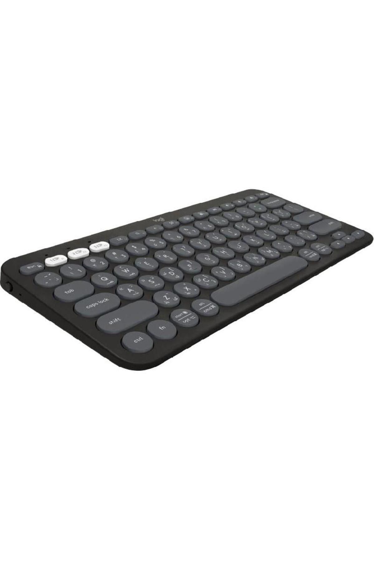 logitech-Pebble Keys 2 K380s Keyboard Bluetooth for iOS/Android/Windows OS/mac OS Tonal Graphite 3