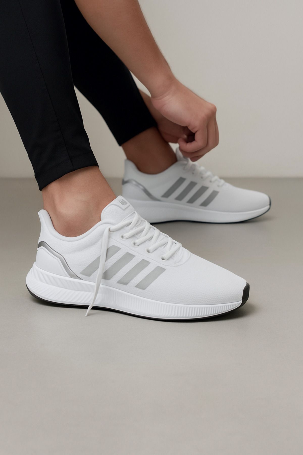 Noyfa taban kalın bez ayakkabı sneaker ayakkabı erkek spor bez spor