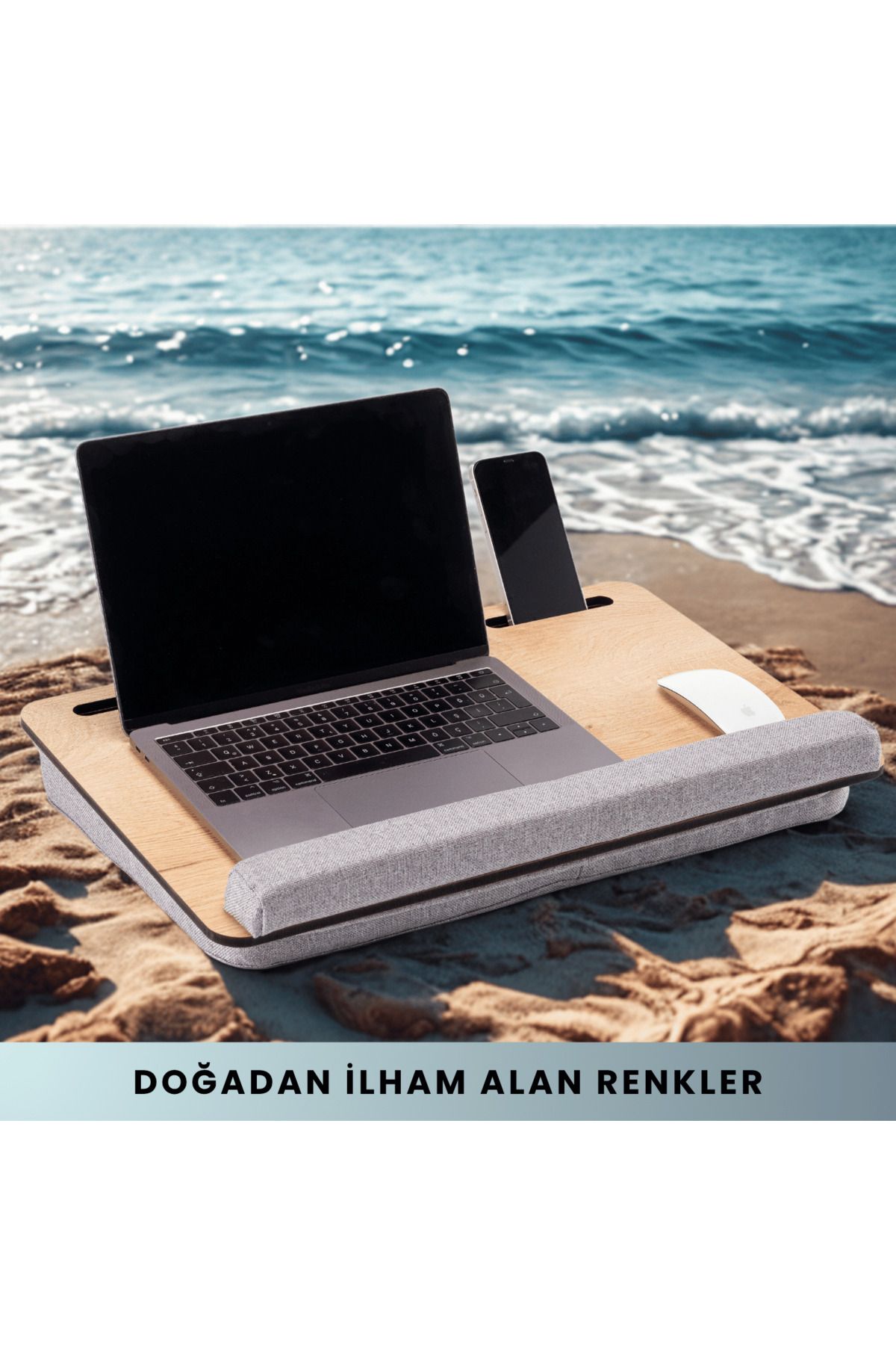 Vigo Wood LS02X-VİGOWOOD MINDERLI LAPTOP SEHPASI LS024