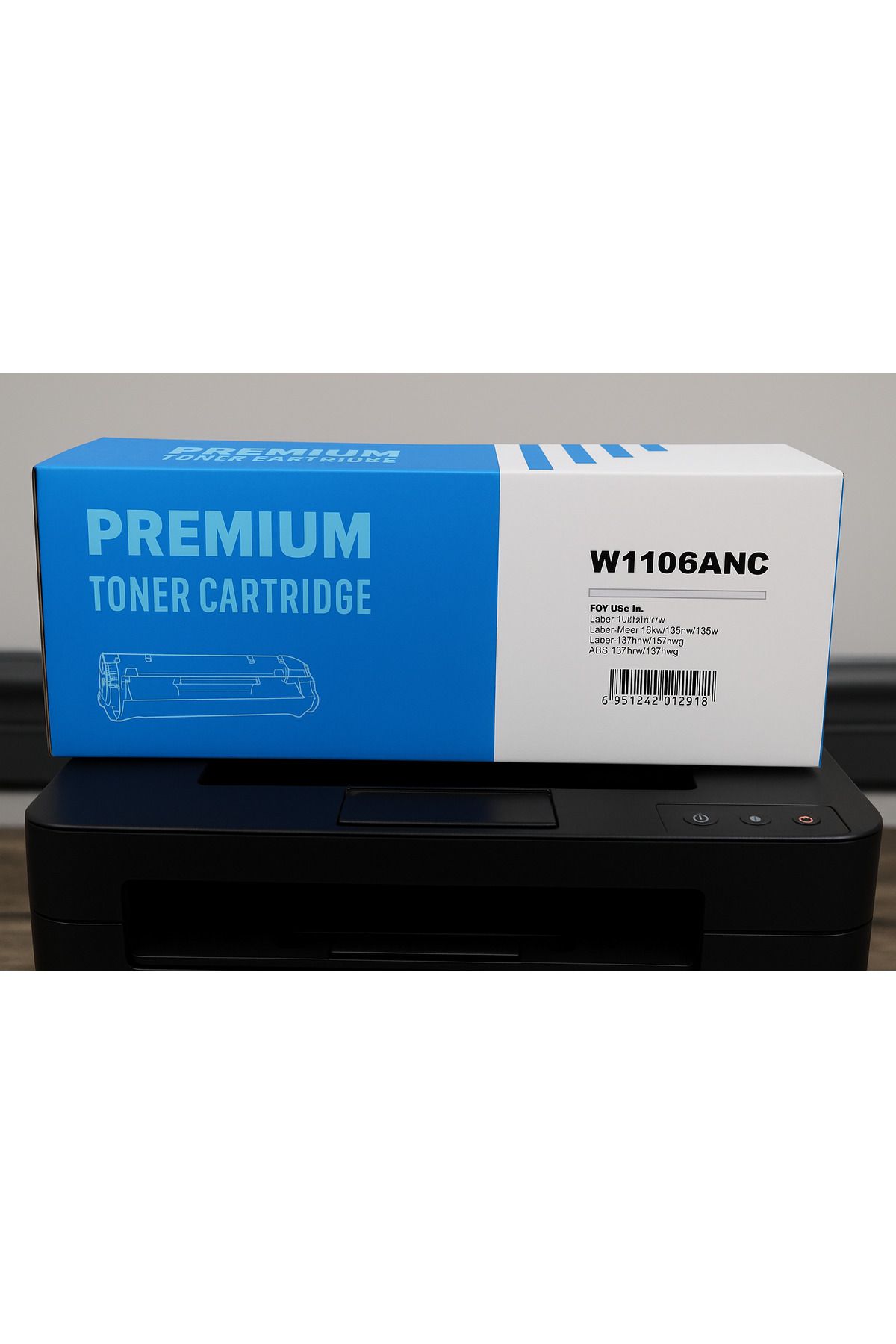 mutes HP W1106A Çipli Muadil Toner 1,5K