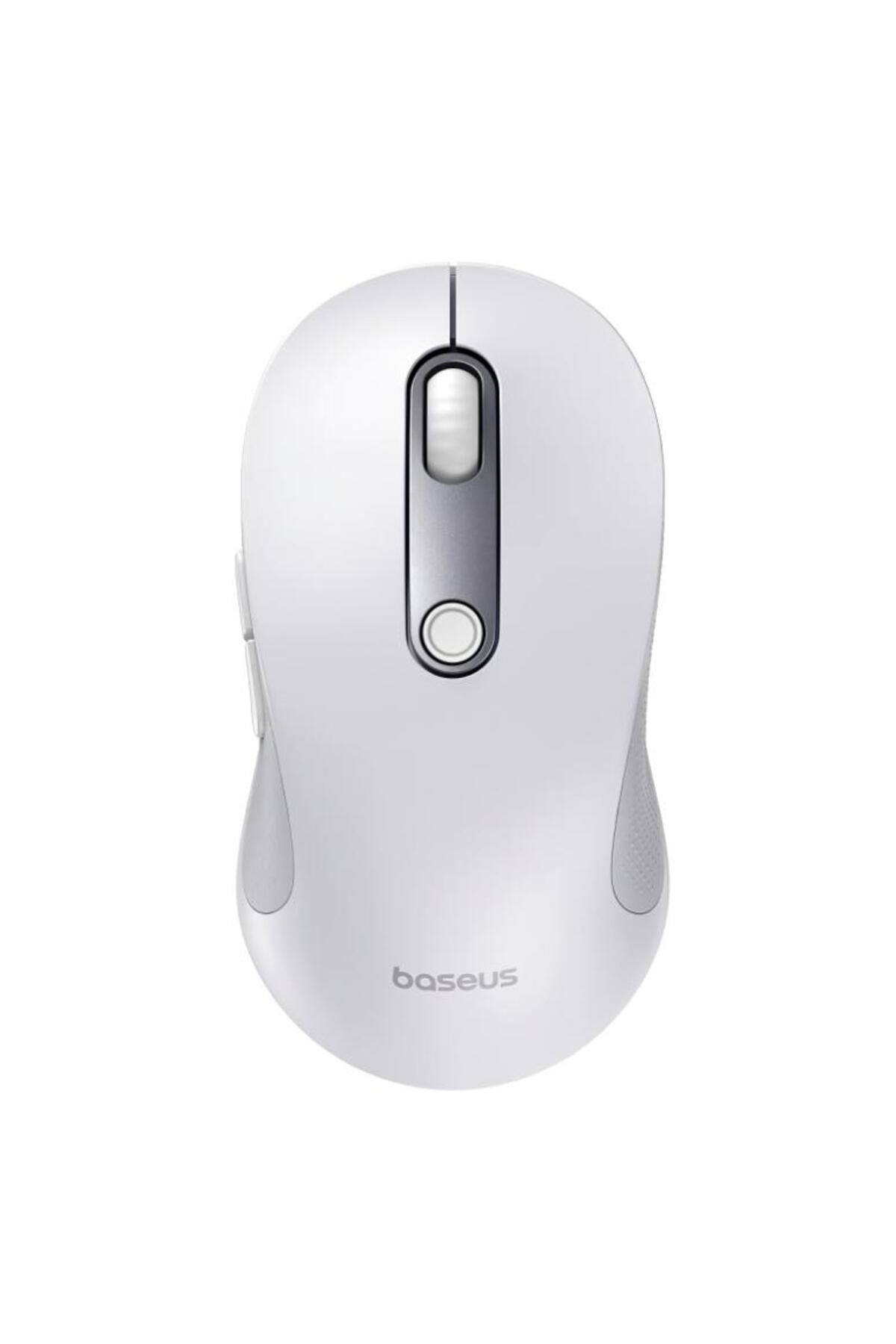 Baseus-Mouse Wireless Baseus F02, Bluetooth/Wi-Fi, 4000 DPI (White) 2