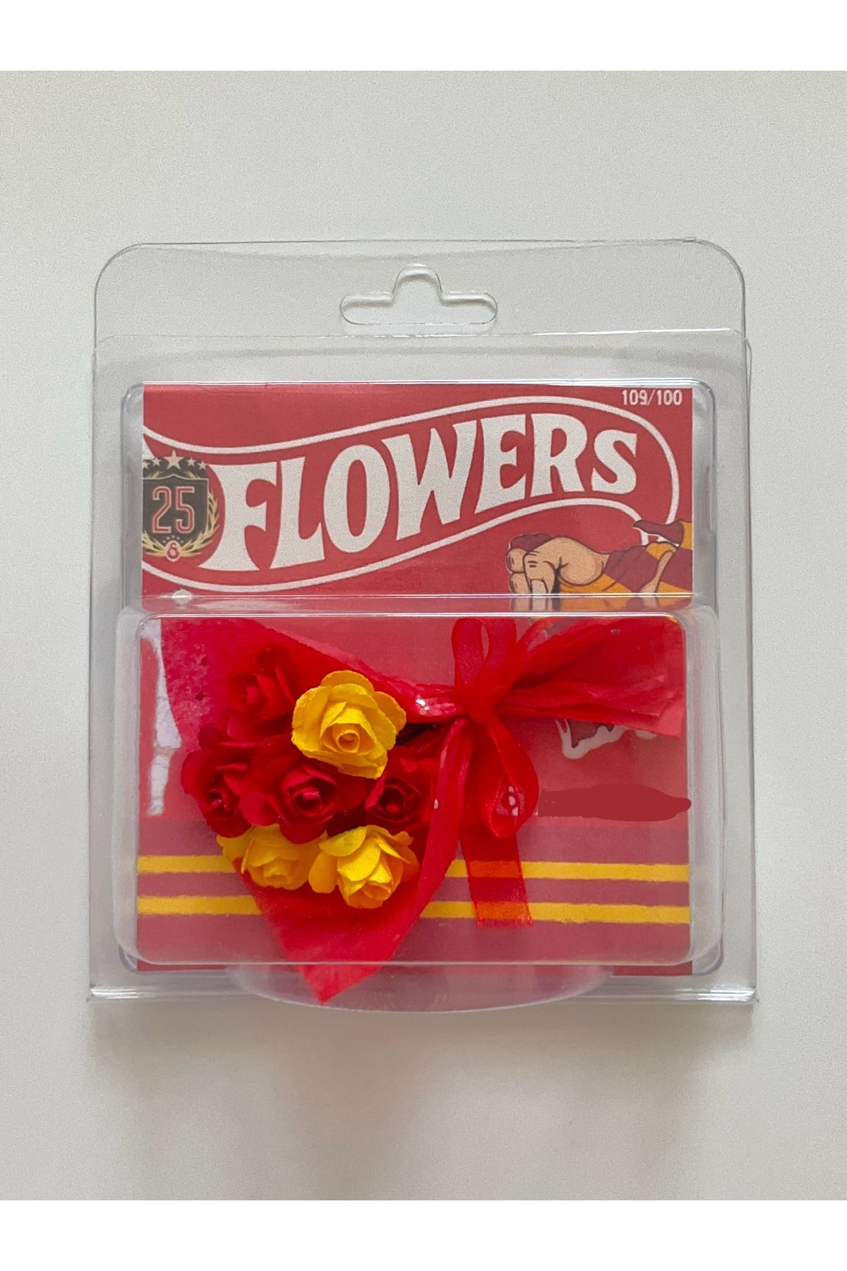 AccSWEN hediyelik solmayan çiçek buketi galatasaray hot flowers love flowers çiçek buketi