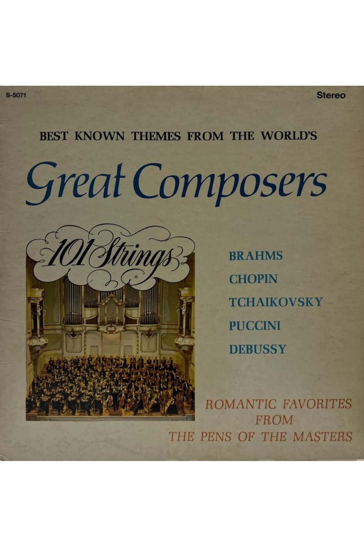 Kadıköy Plak Kulübü 101 Strings – Best Known Themes From The World's Great Composers LP