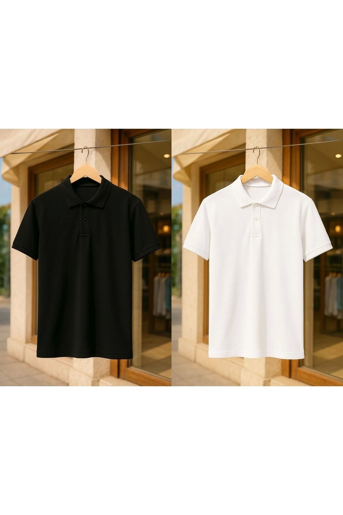 LC Waikiki LCWAIKIKII Desensiz Basic Premium Erkek Polo Yaka 2'li Paket