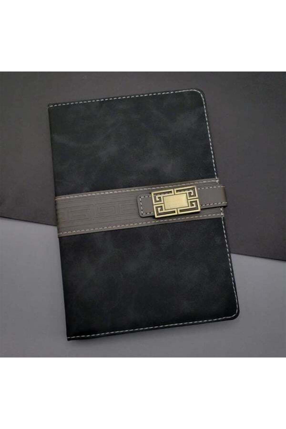 Emperium Tarihsiz Ajanda Defter Siyah Renk