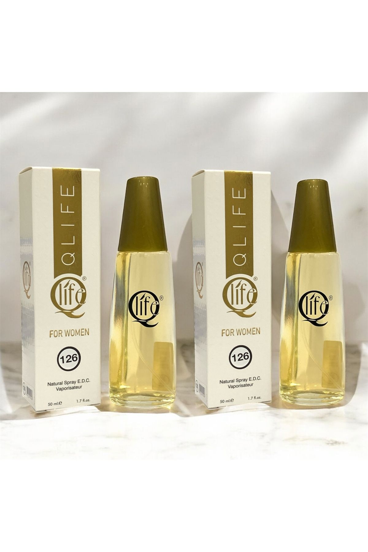 Qlife No:126 Pome Lncm Kadın Parfüm 2 Adet 50 Ml