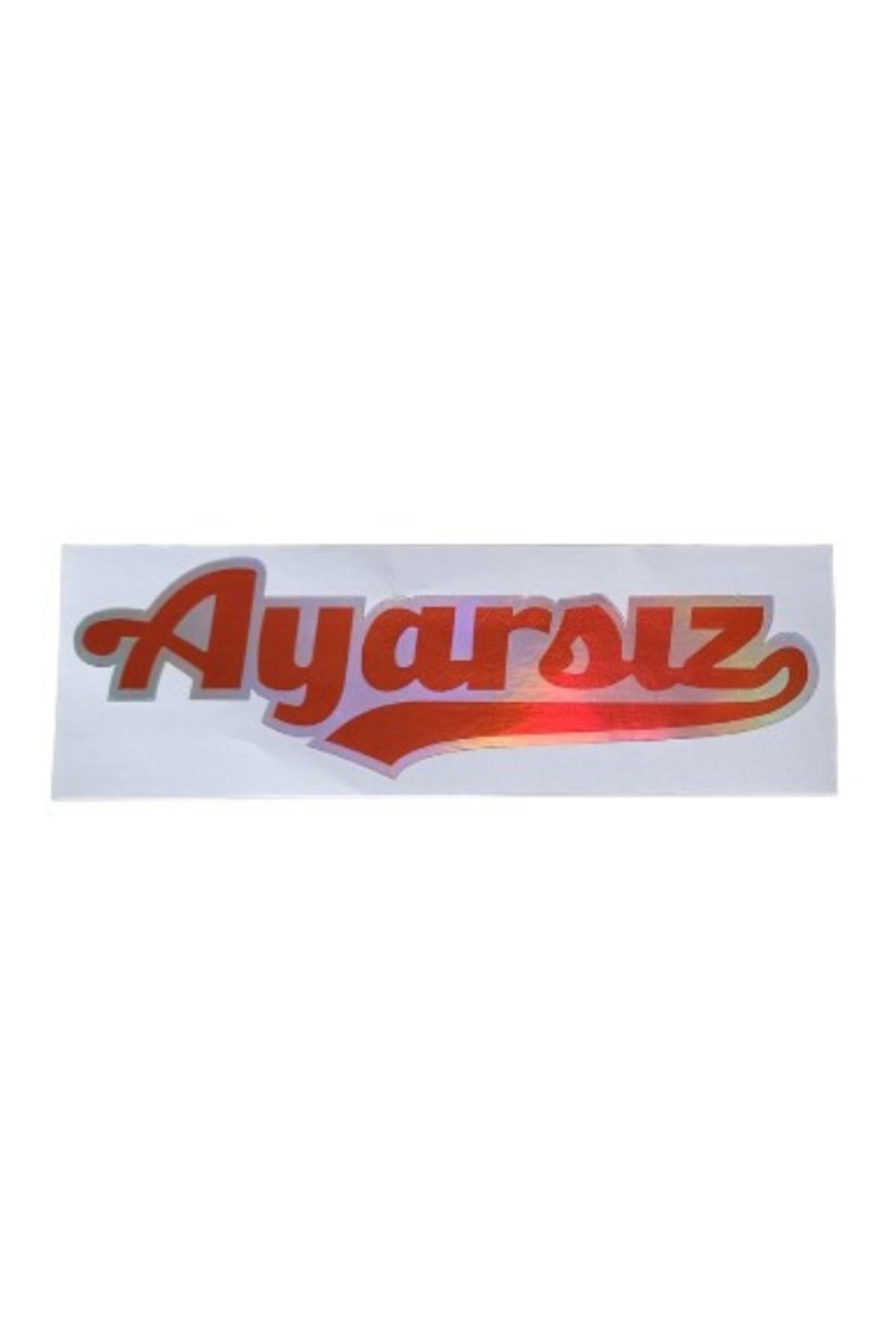 miyrem Oto Aksesuar - Ayarsız Hologram Sticker (15.5 x 5.5 cm)