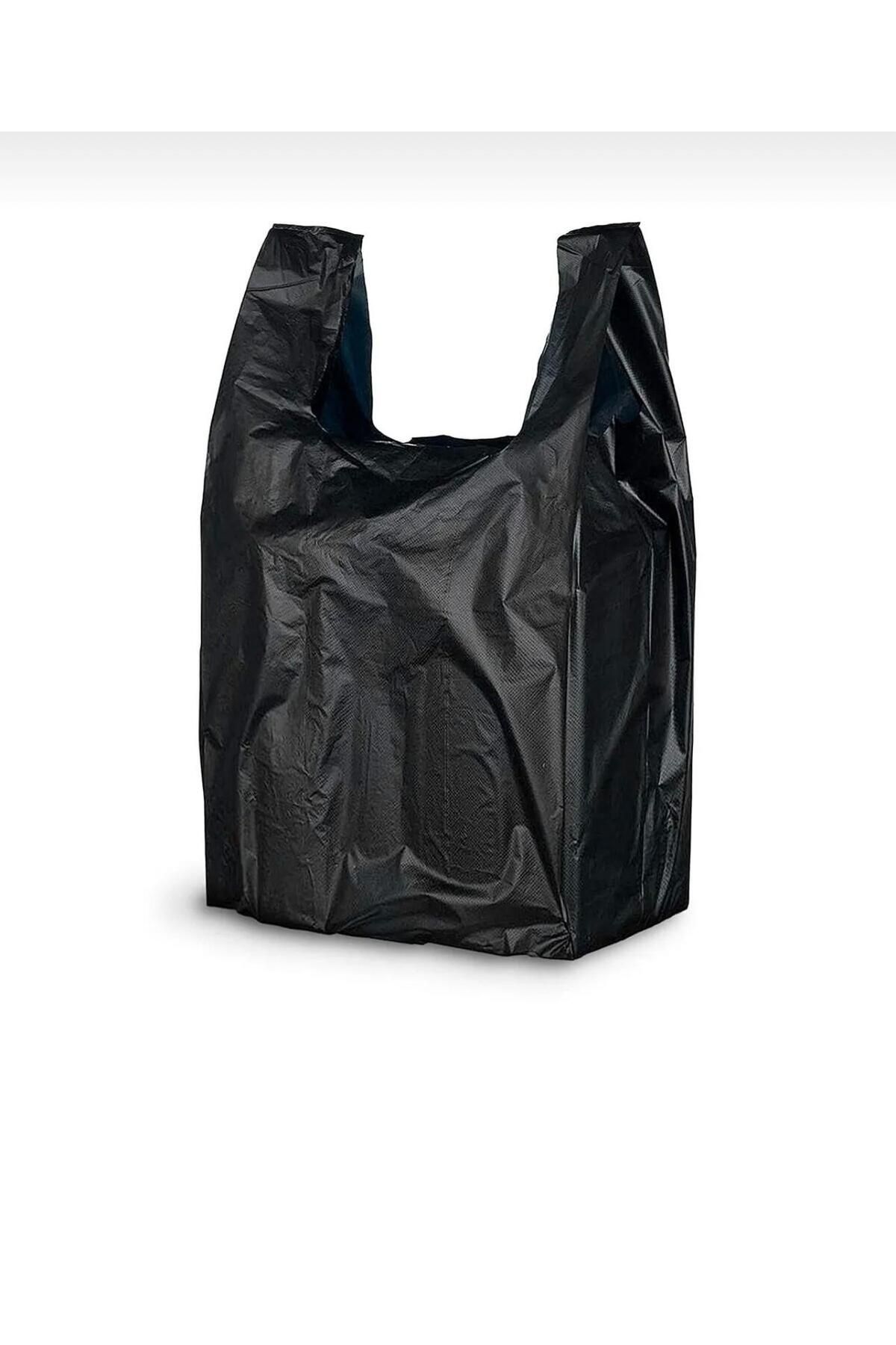 Hilal Ambalaj SİYAH ATLET POŞET BATTAL BOY 1 KG