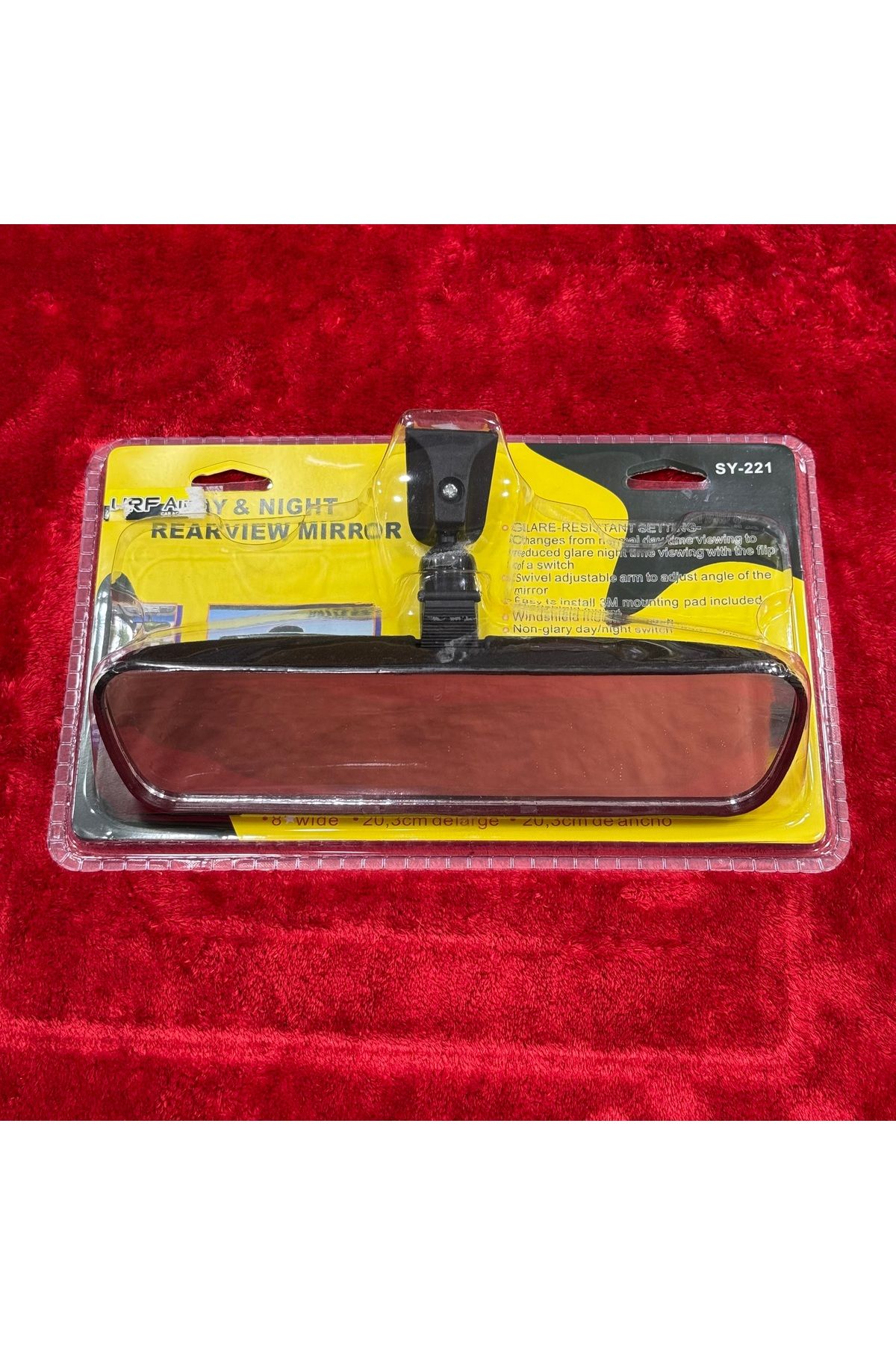 Korkmaz Oto Market & Aksesuar Universal Dikiz Aynası Tüm Araçlara Uygun Yapıştırıcılı