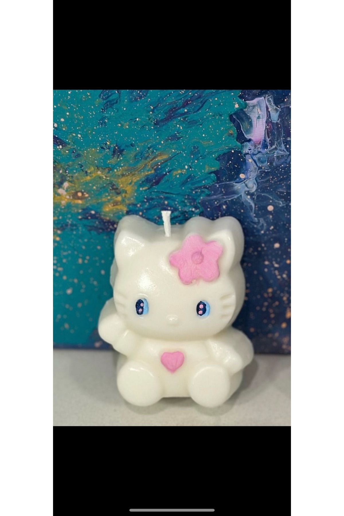 BalibeeCandle Hello Kedi hediyelik Mum