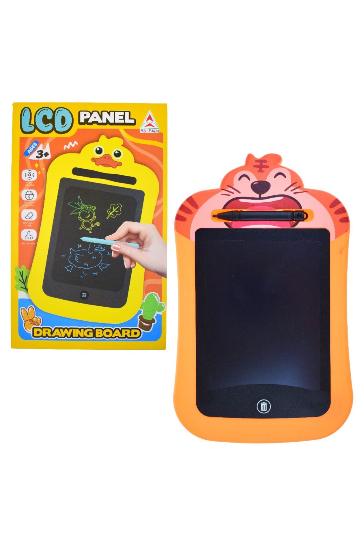 TGB LCD Çizim Tableti 8.5 İnç - Silinebilir Yazı Tahtası ve Kalemli (TGB-8114)