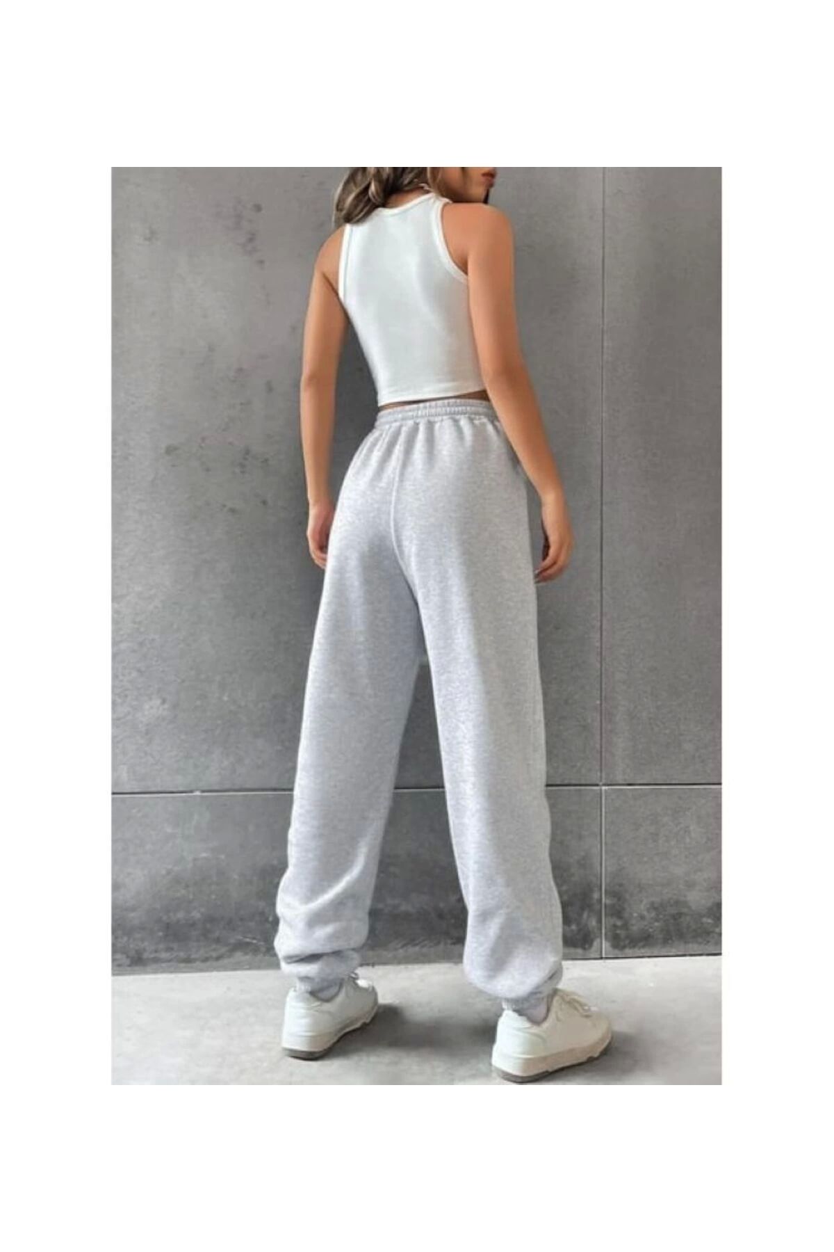 LC Waikiki LCWAIKIKI Beli Lastikli Kadin Jogger Esofman Altı Yazlık Premium Kumaş
