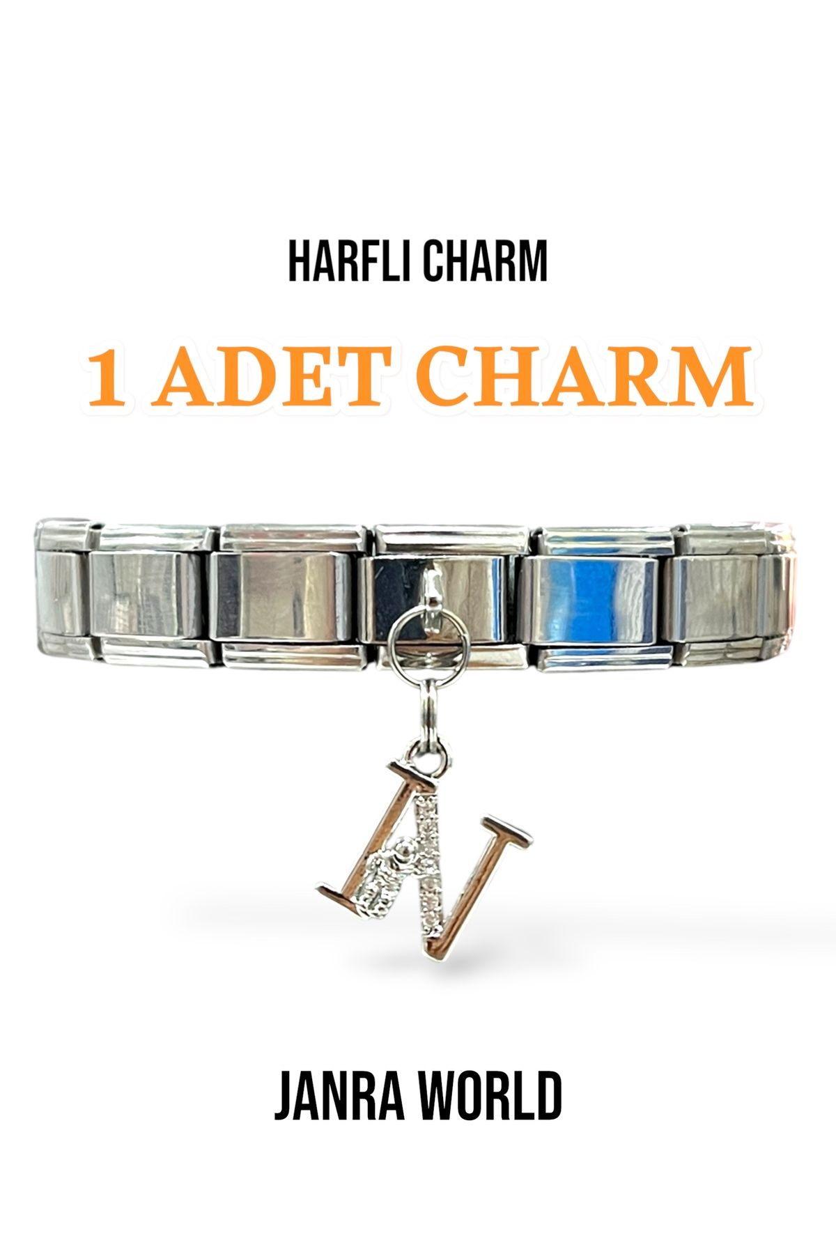 JANRA WORLD Charm Modelleri - İtalyan Charm | Sallantılı & Sallantısız | 0.9 mm Charm Bileklik Uyumlu