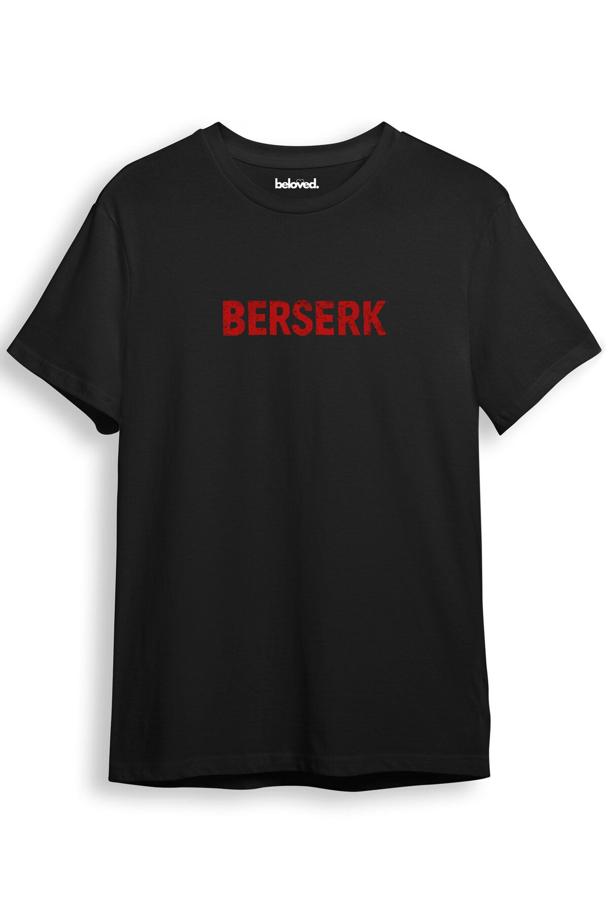 beloved.co Berserk Manga Tasarımlı Ön ve Arka Dijital Baskılı %100 Pamuk Regular Fit T-Shirt
