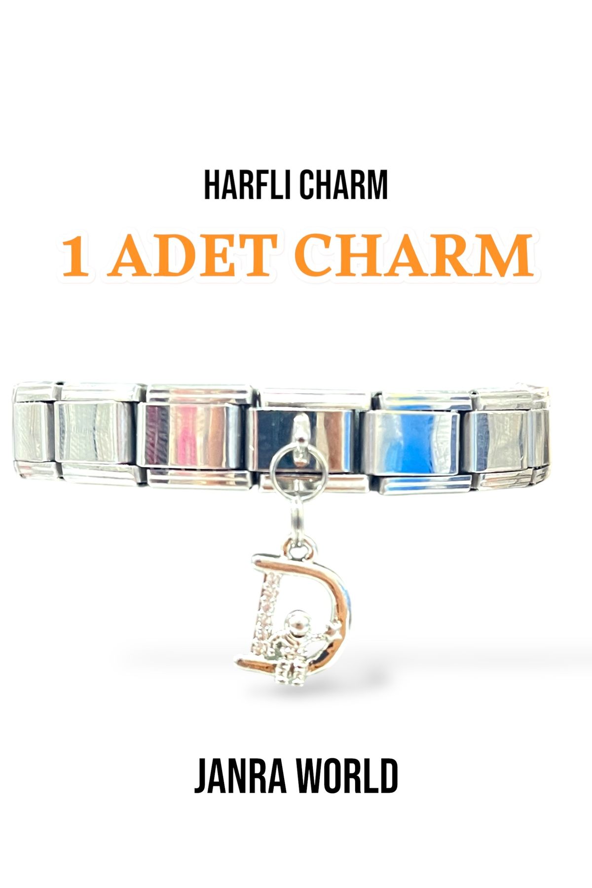JANRA WORLD Charm Modelleri - İtalyan Charm | Sallantılı & Sallantısız | 0.9 mm Charm Bileklik Uyumlu