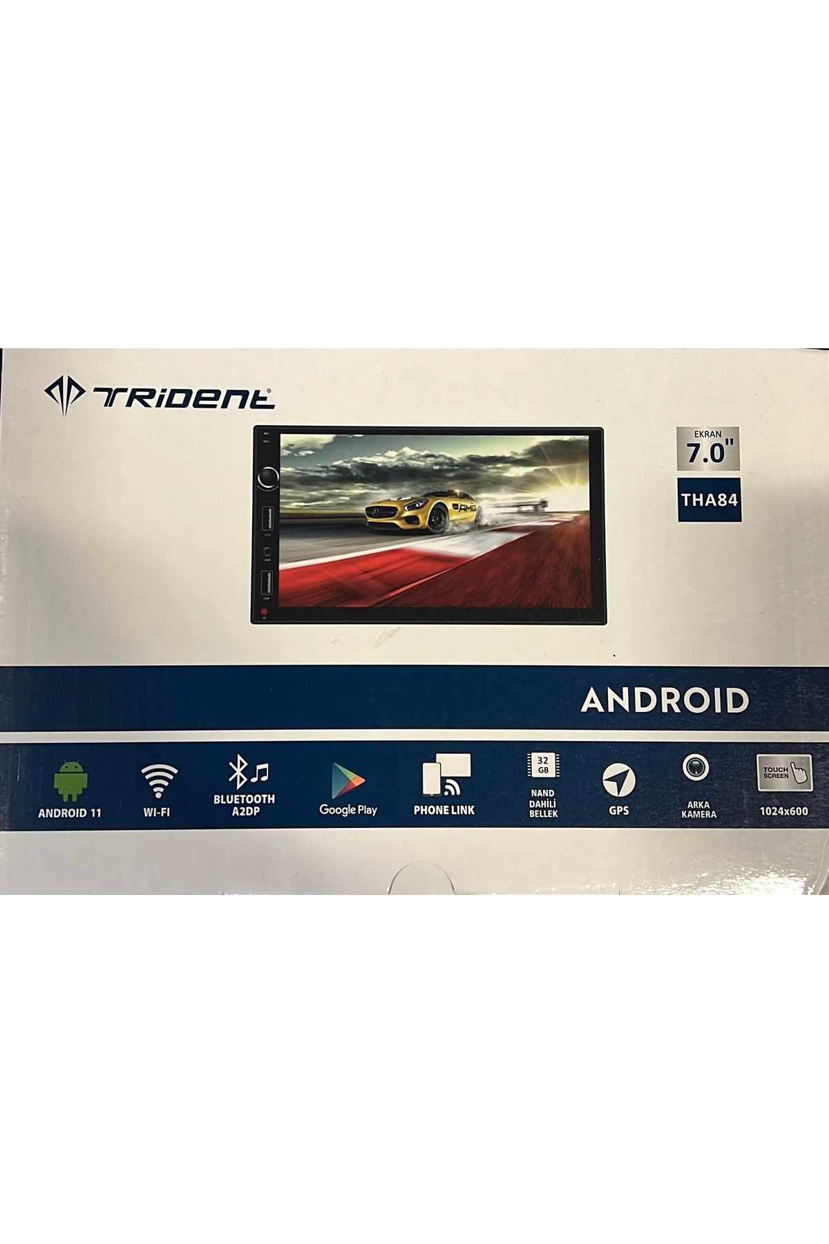 woodstar Trident THA84 Android 11 Double DIN 2 Gb Ram 32 Gb Rom 7" Oto Multimedia Player