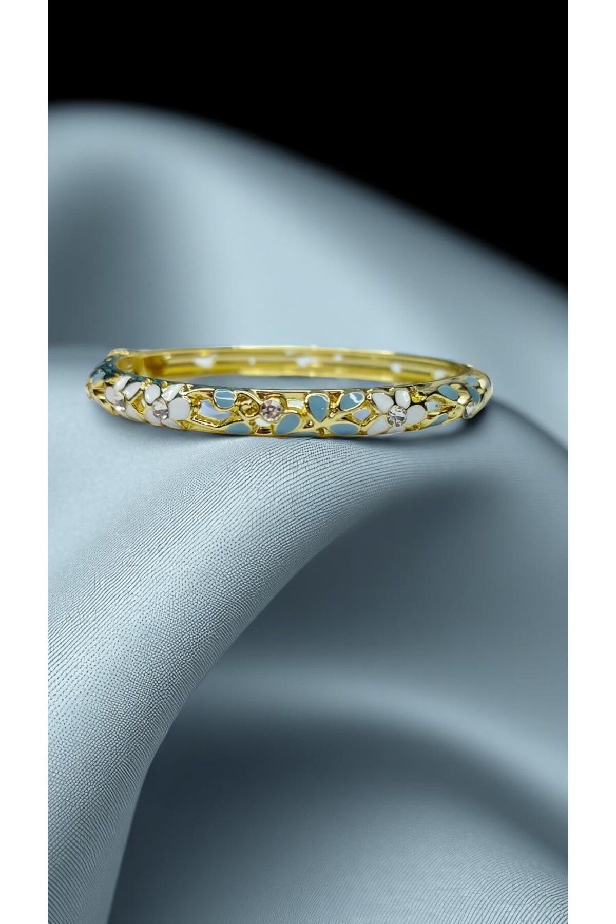 NOVA JEWELLERY Özel Seri Mineli Çelik Kelepçe