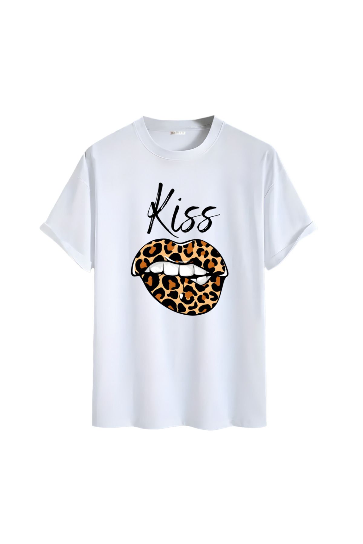 Gölge Store Kiraz(Cherry)Göğüs Baskılı Unisex Oversize Tişört