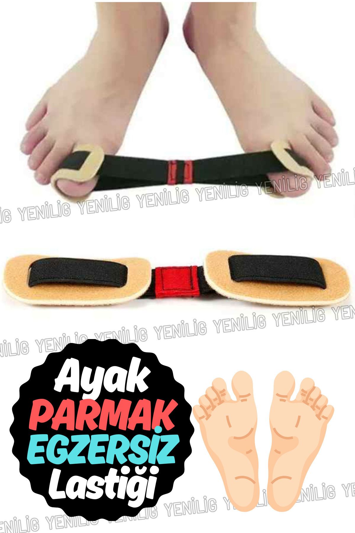 AboutThePerfect Ayak Parmak Egzersiz Lastiği – Esneklik ve Güç Artırıcı, Rahatlatıcı Kullanım