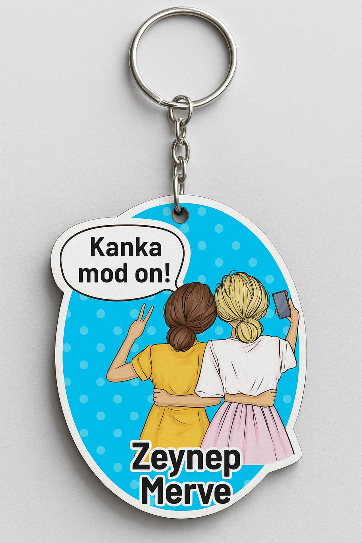 İmpivo Kanka Mod On! – İsimli MDF Anahtarlık