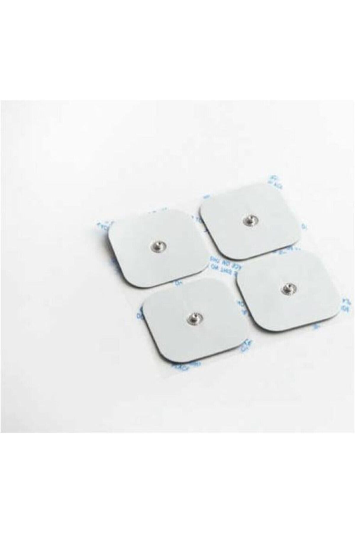 AboutThePerfect Yedek Elektrot ve Pedi Seti, 5x5 cm, 4'lü paket, çıtçıtlı, güvenli kullanım