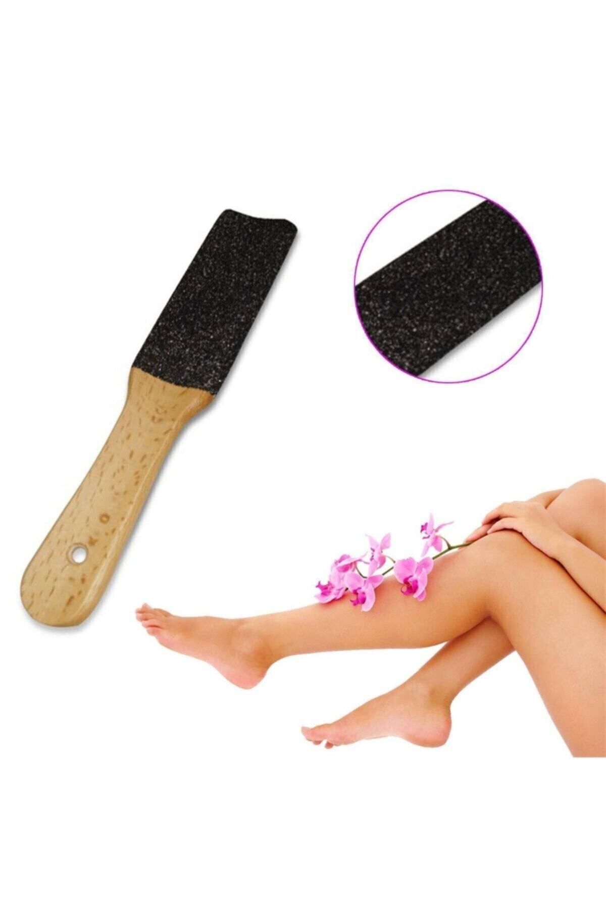 AboutThePerfect Doğal Ahşap Topuk Törpüsü, El ve Ayak Bakımı, Kolay Kullanım, Sağlıklı ve Güvenli