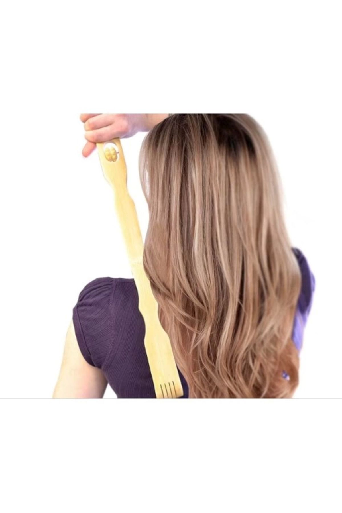 AboutThePerfect Doğal Bambu Kaşınma ve Masaj Sopası, rahatlatıcı ve çevre dostu ürün.