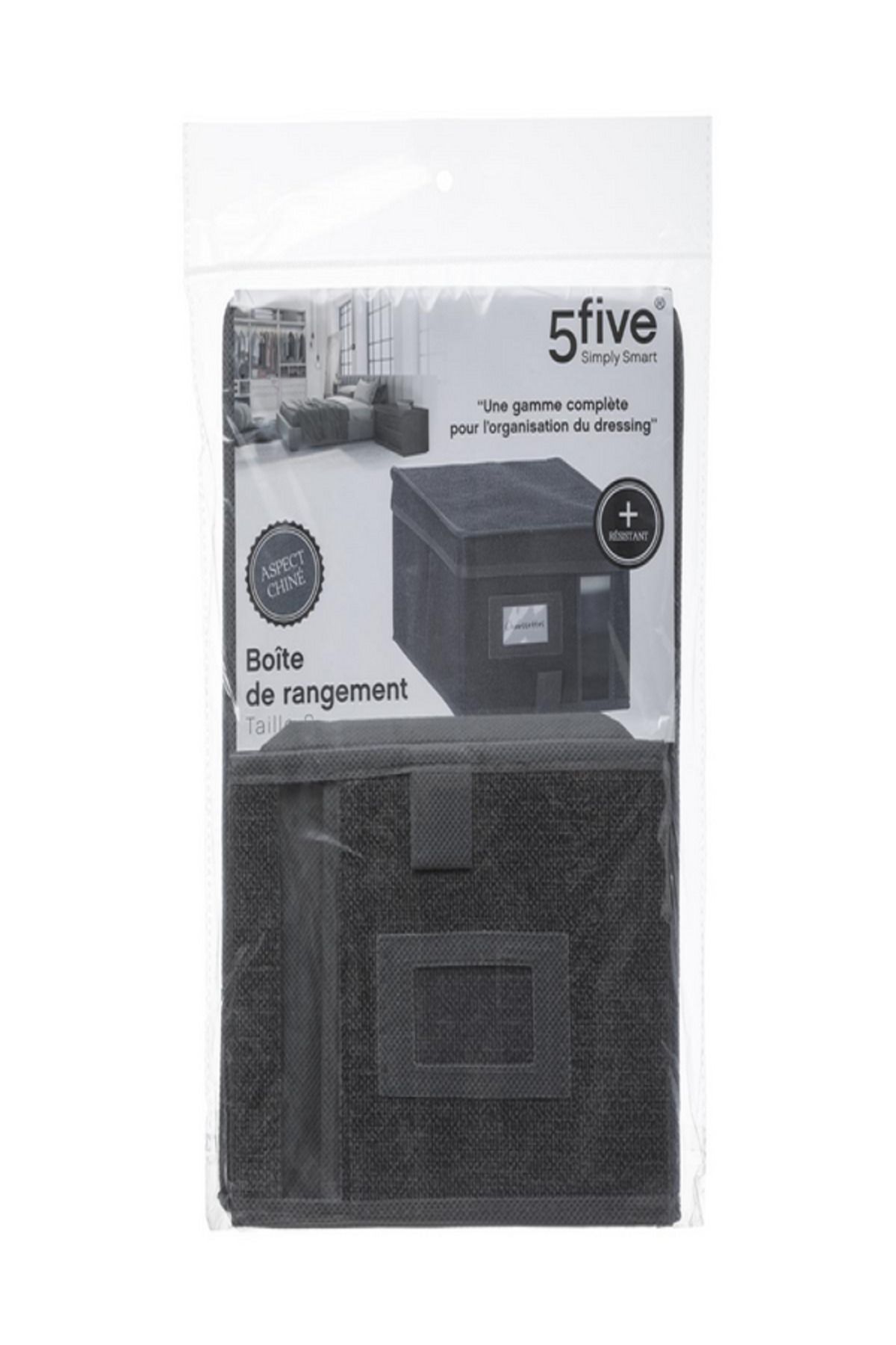 Five Simply Smart-Polypropylene Foldable Storage Box with Lid 2